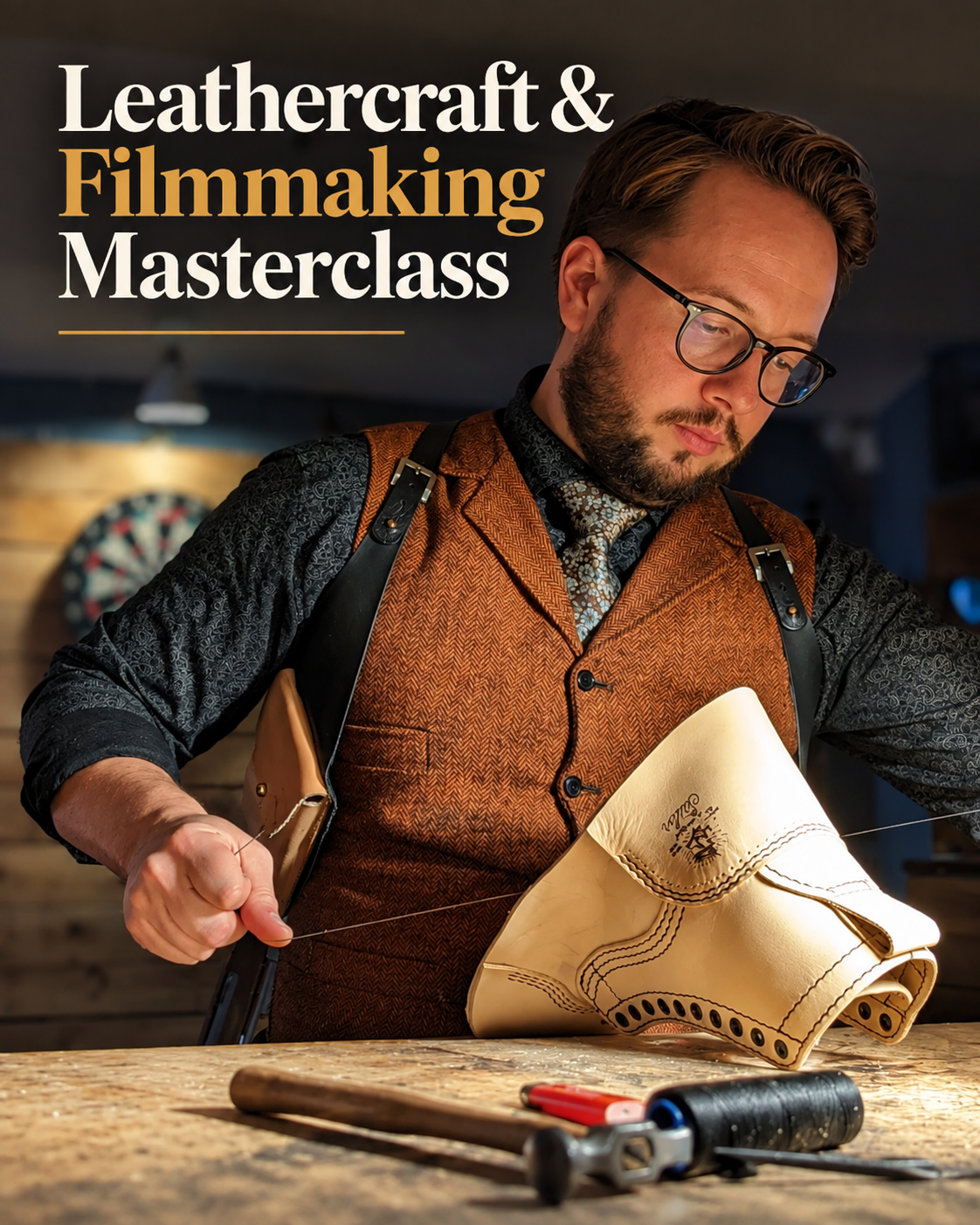 Leathercraft & Filmmaking Masterclass