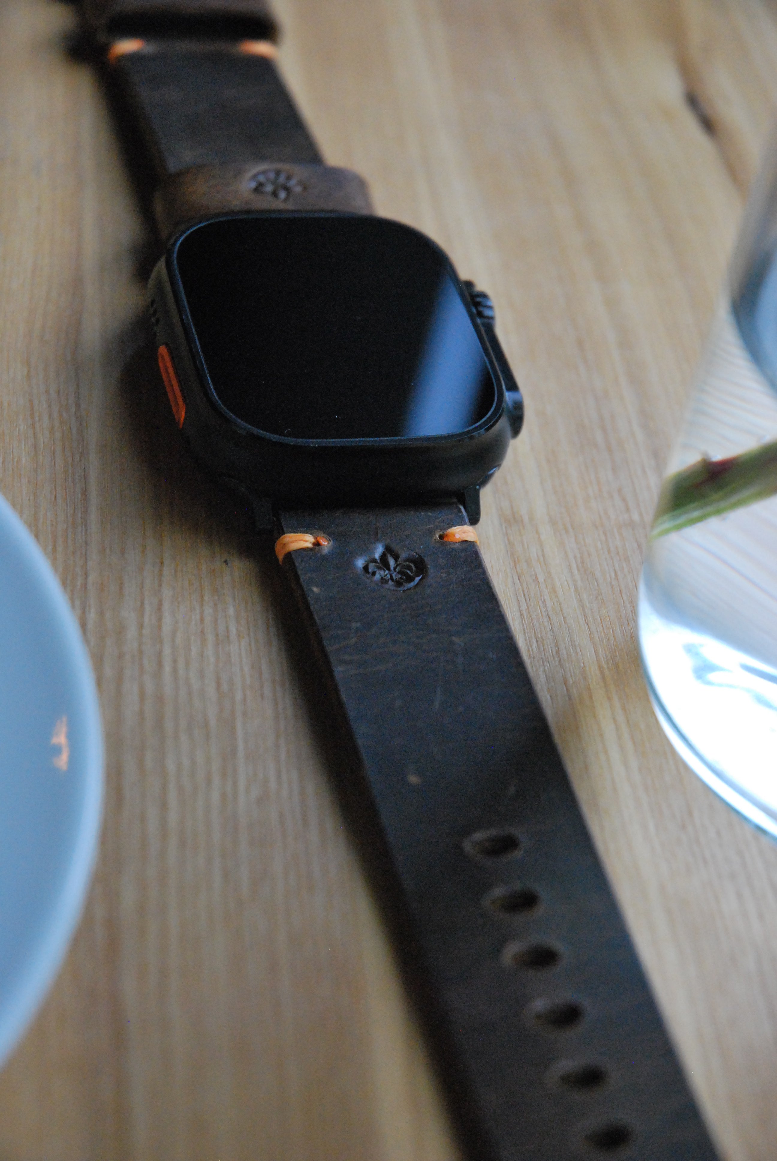 Apple watch band #1 Customizable thread colors & personalized initials