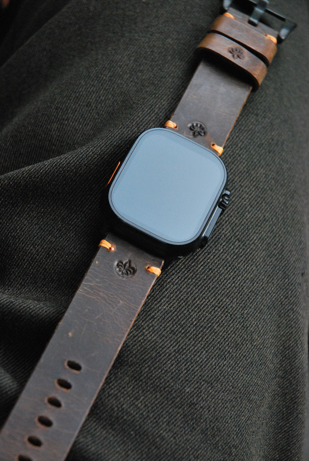 Apple watch band #1 Customizable thread colors & personalized initials