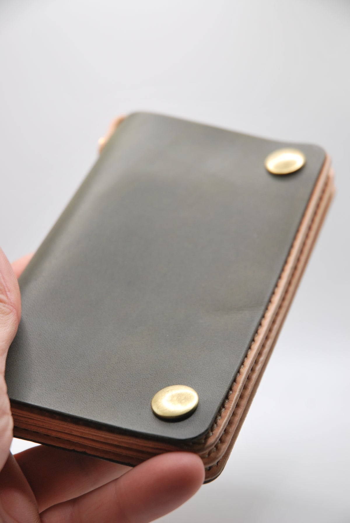 Middle Leather Wallet