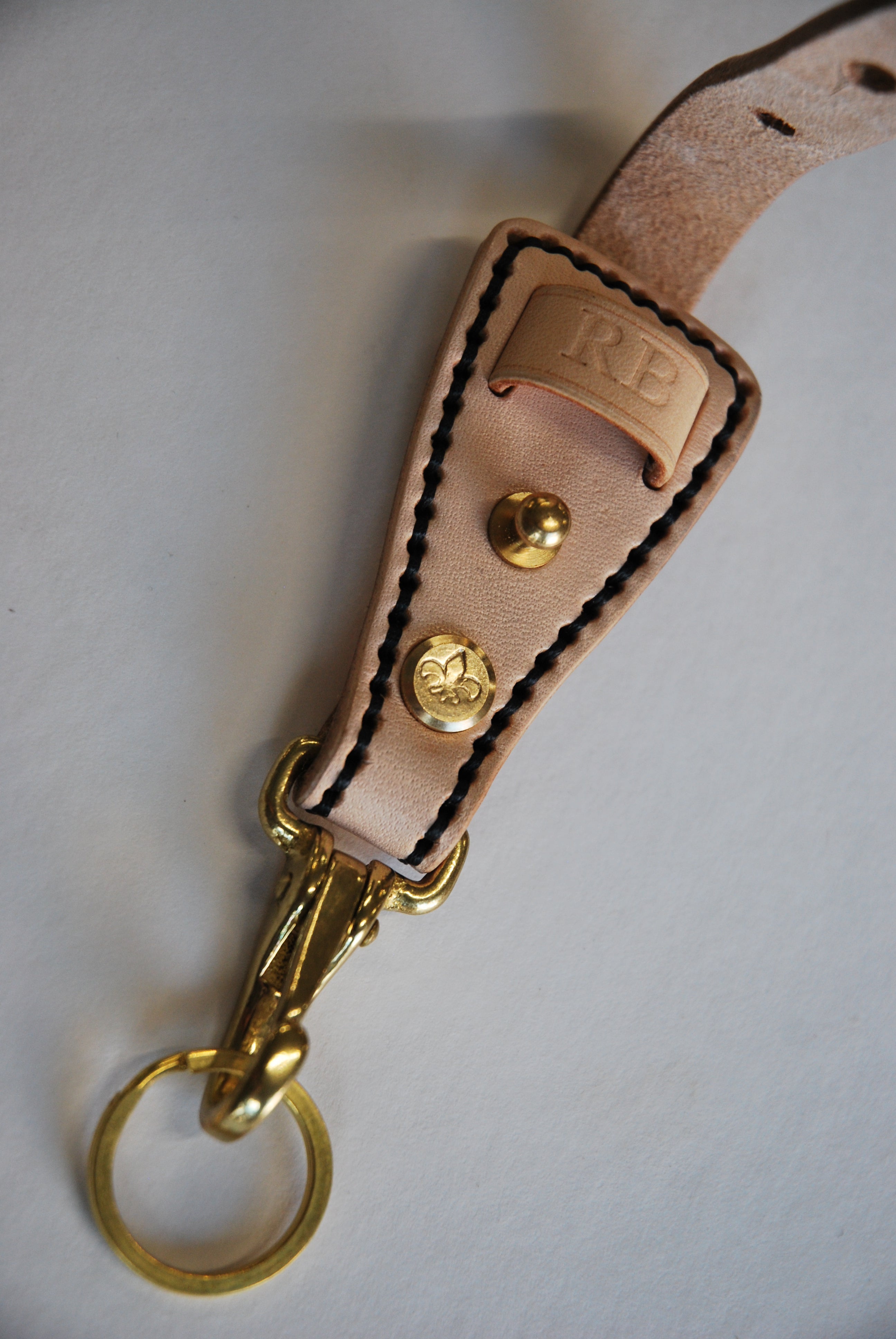 Leather Key Holder #1 (Natural)