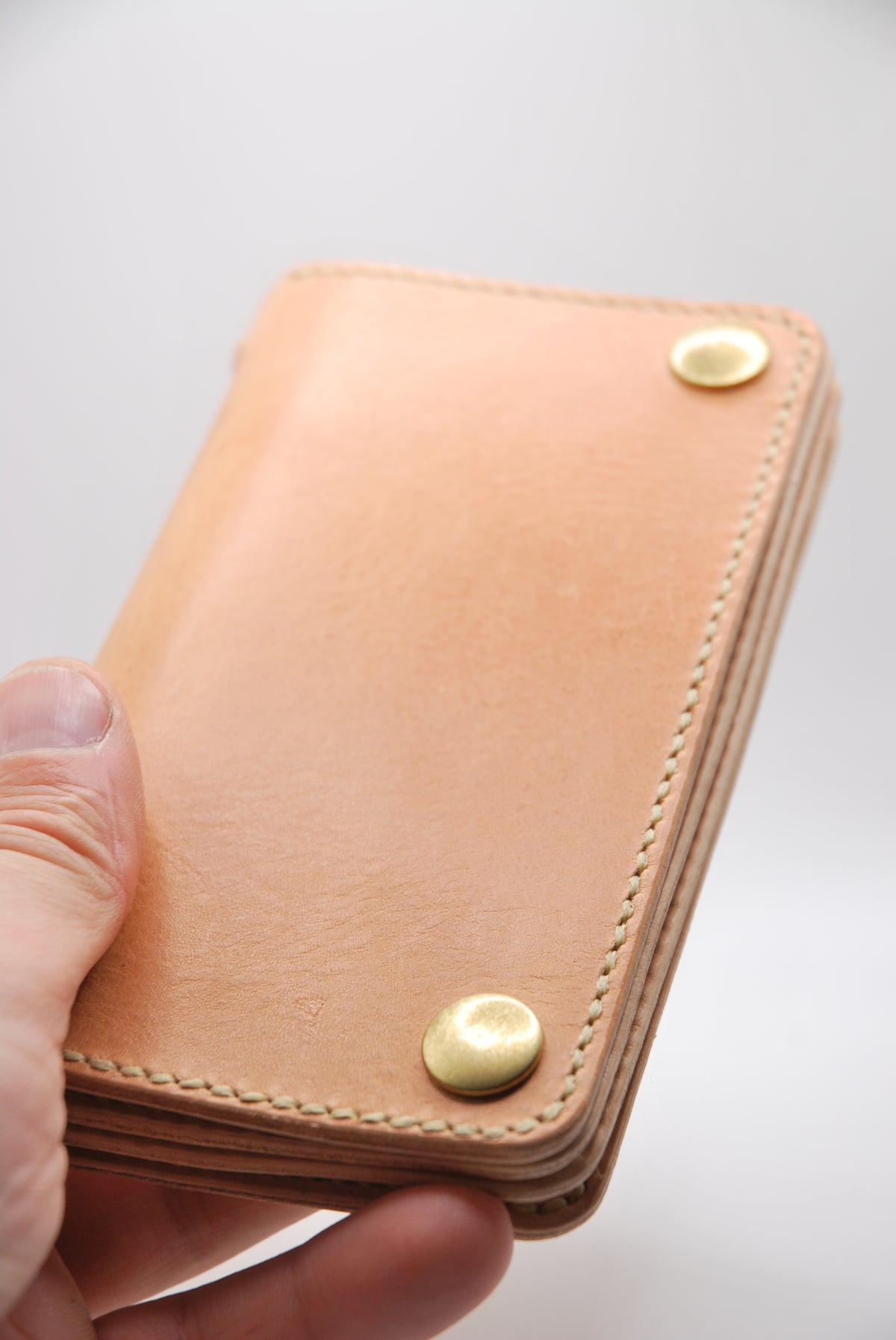 Middle Leather Wallet