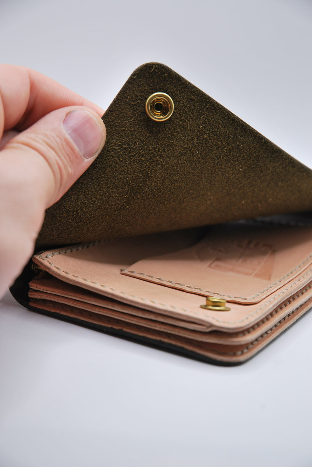 Middle Leather Wallet
