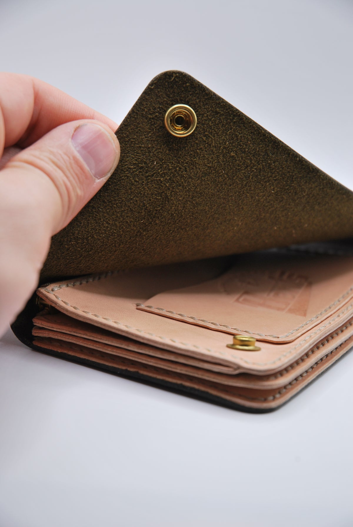 Middle Leather Wallet