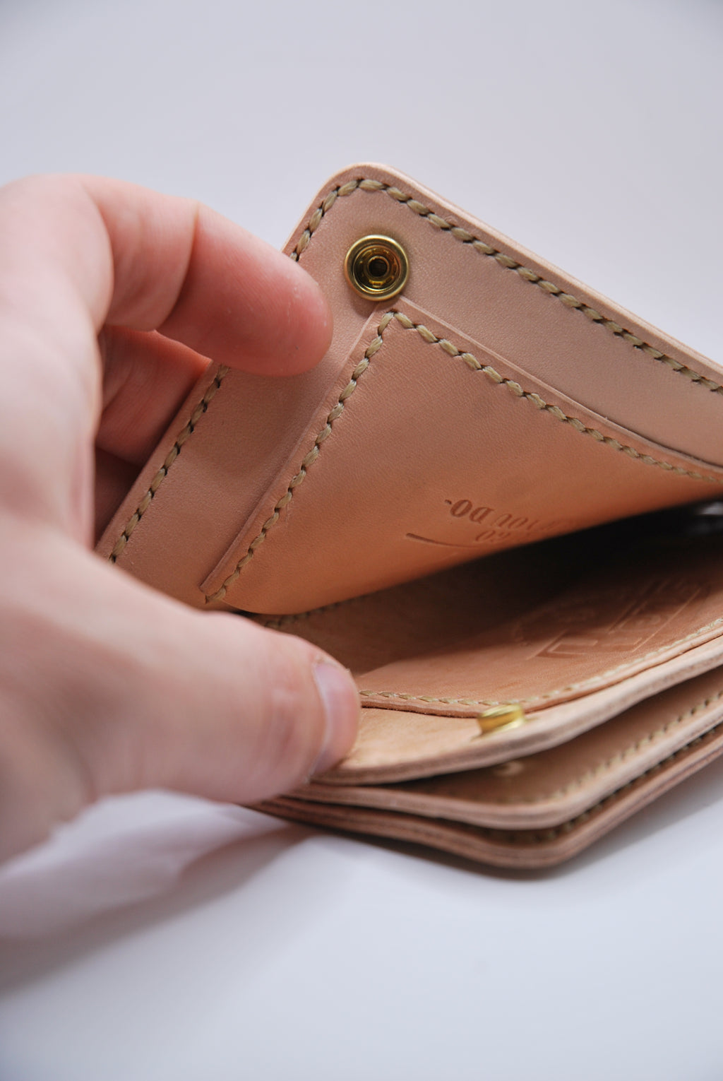 Middle Leather Wallet