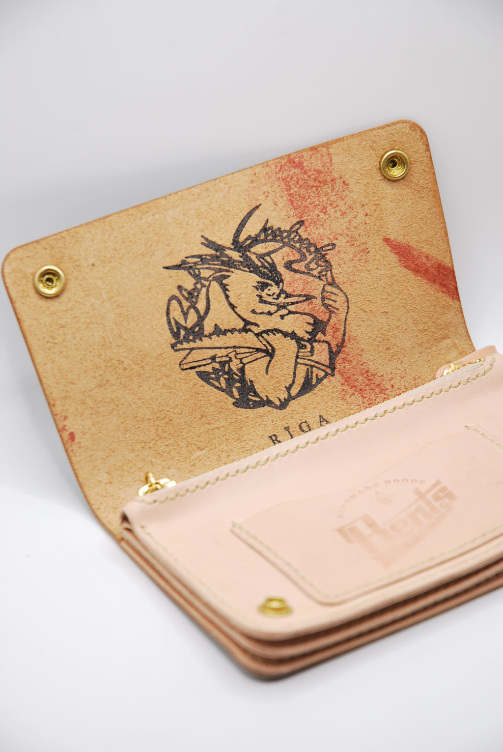 Middle Leather Wallet