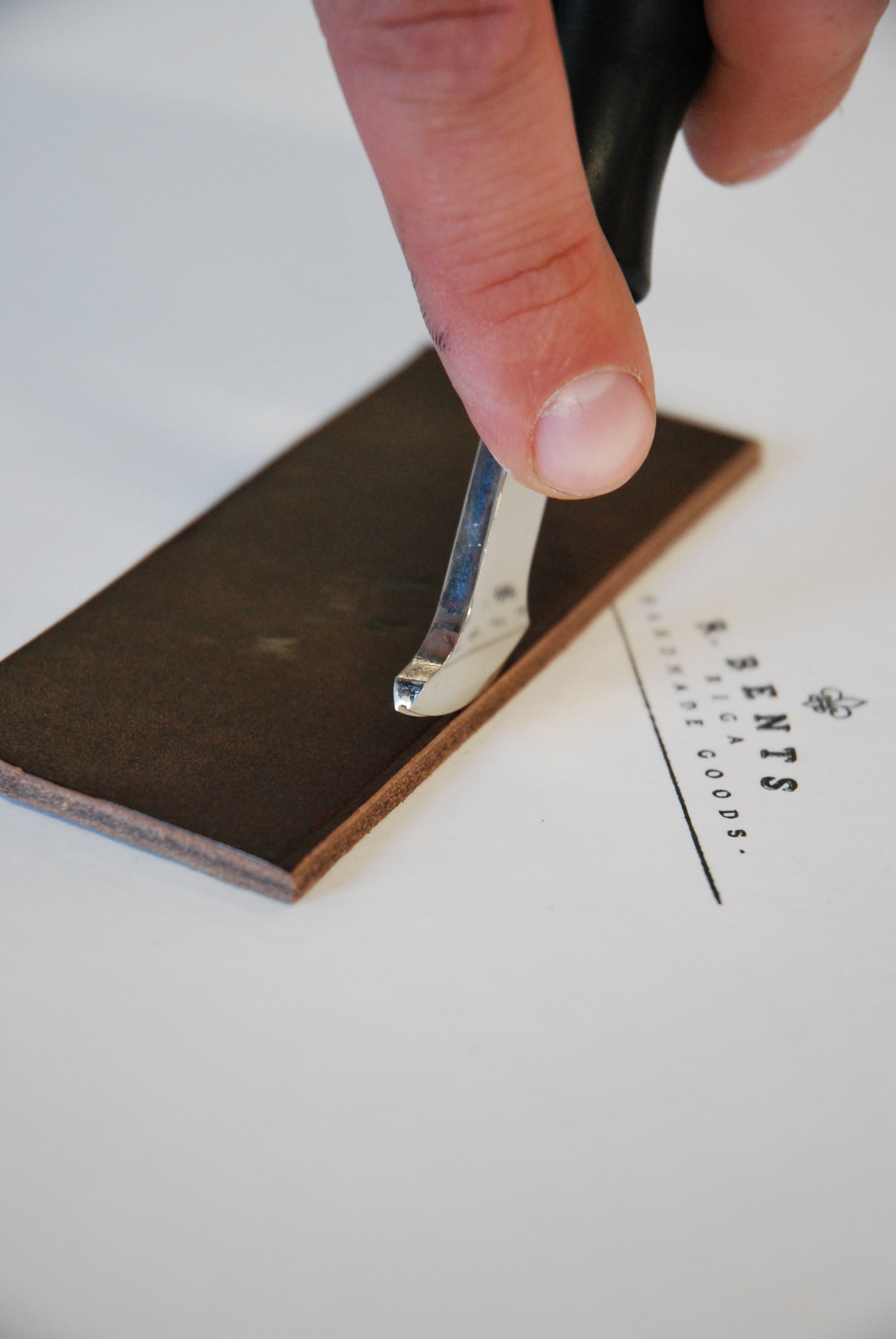 Leather Edge Creaser