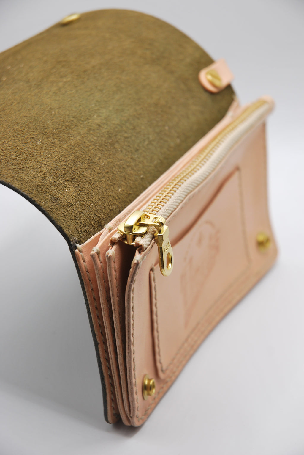 Middle Leather Wallet