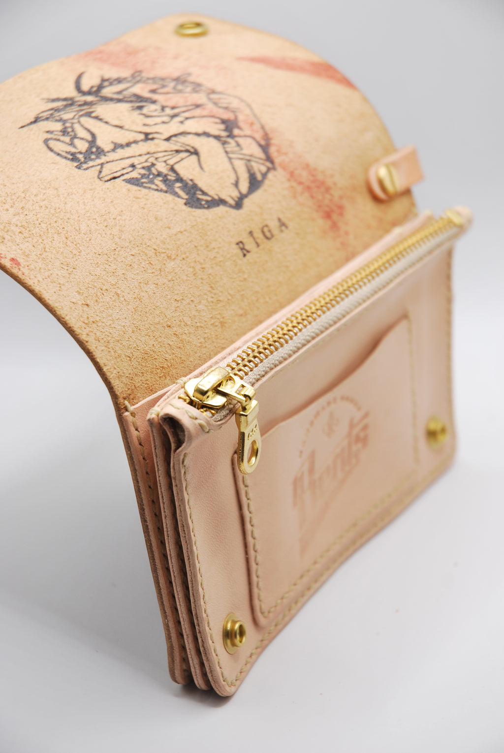 Middle Leather Wallet