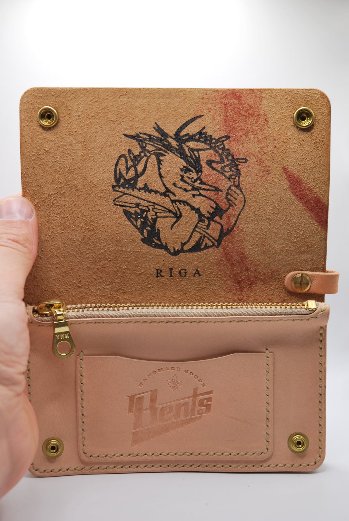 Middle Leather Wallet