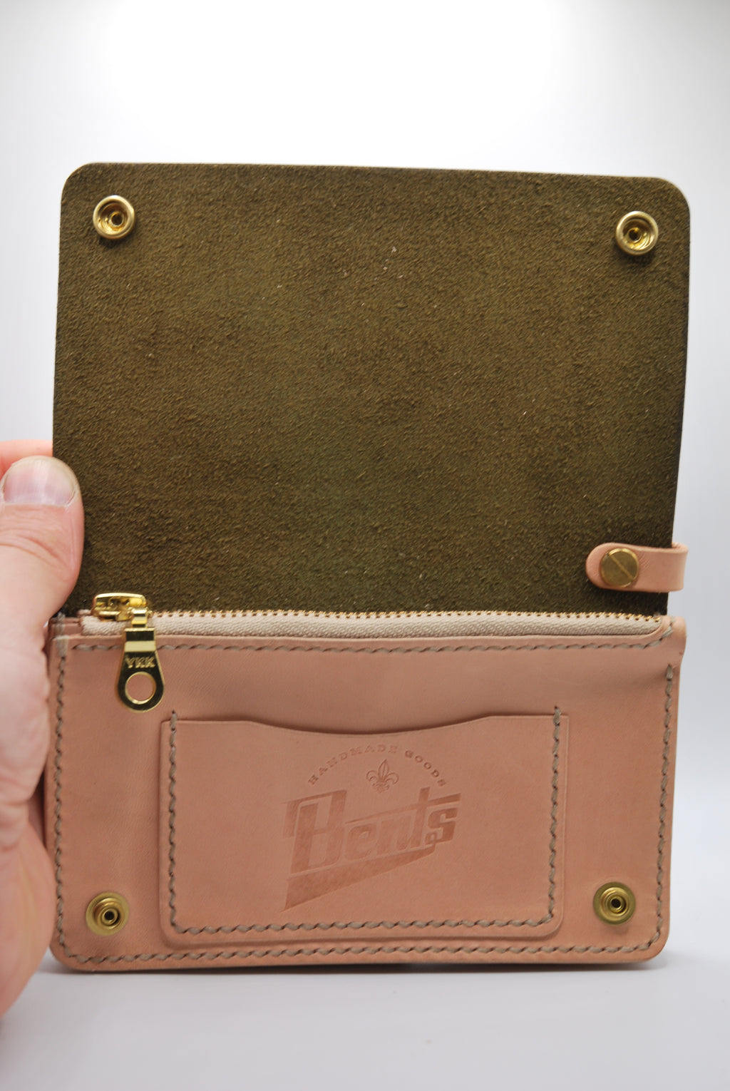 Middle Leather Wallet