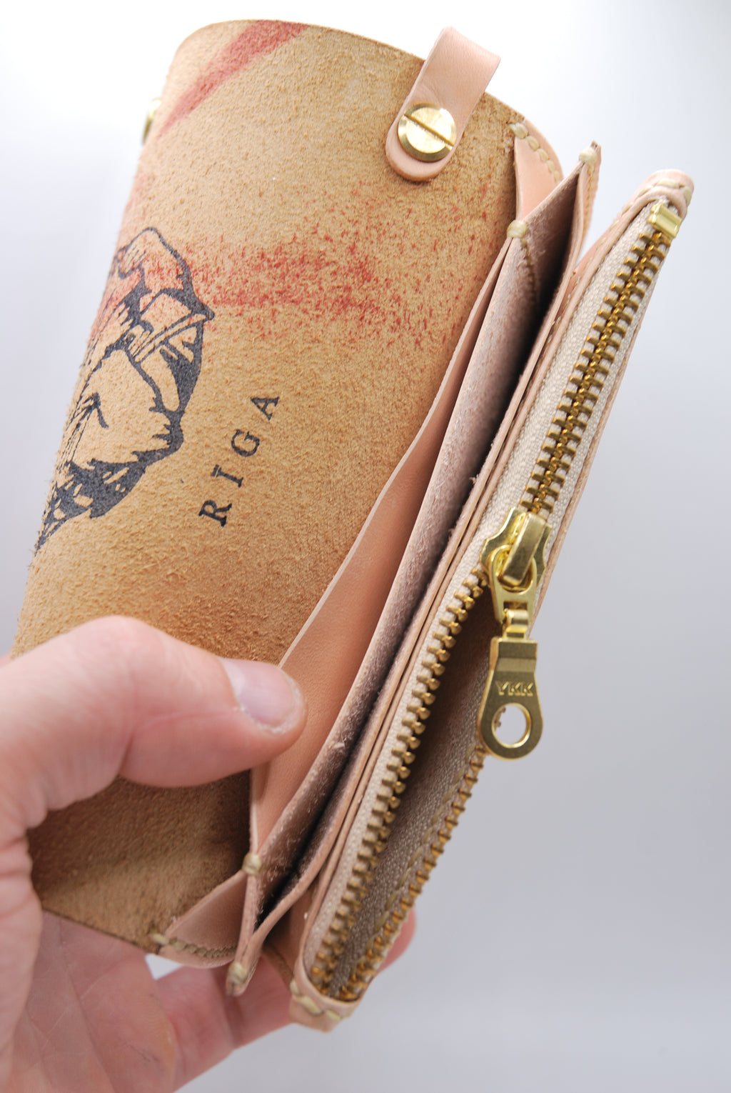 Middle Leather Wallet