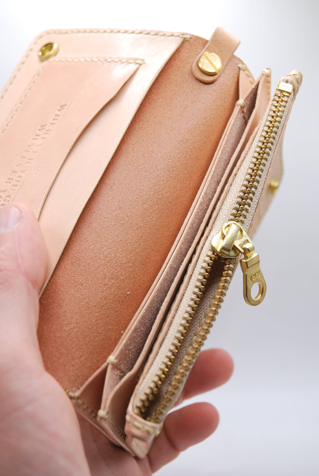 Middle Leather Wallet
