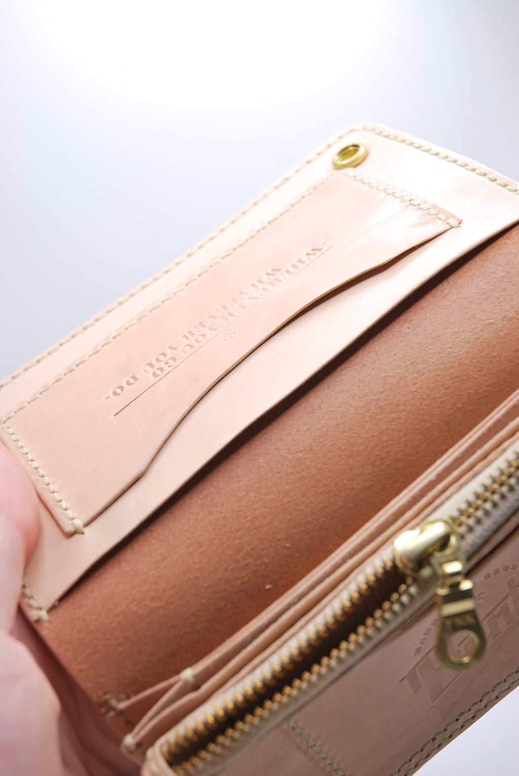 Middle Leather Wallet