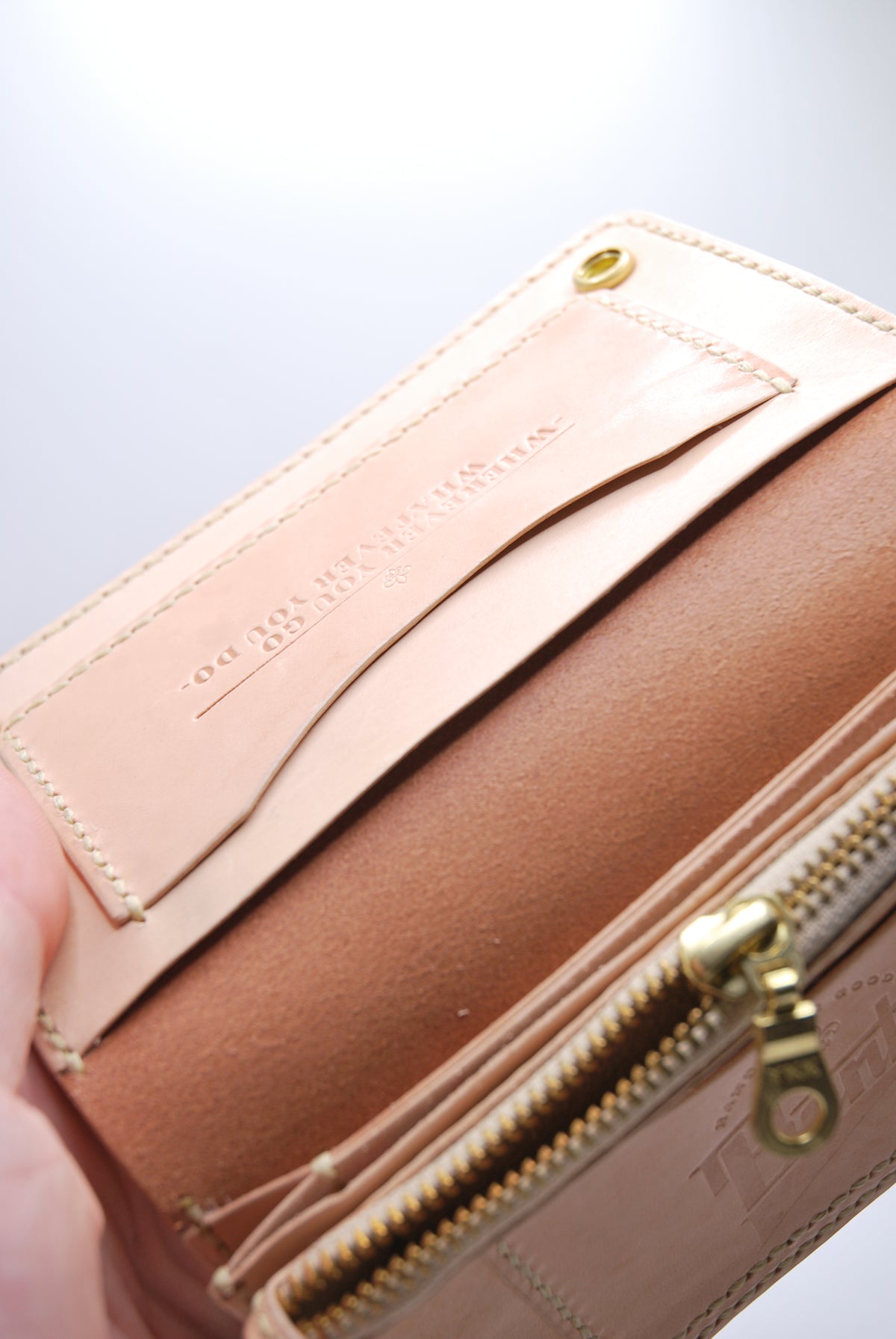 Middle Leather Wallet