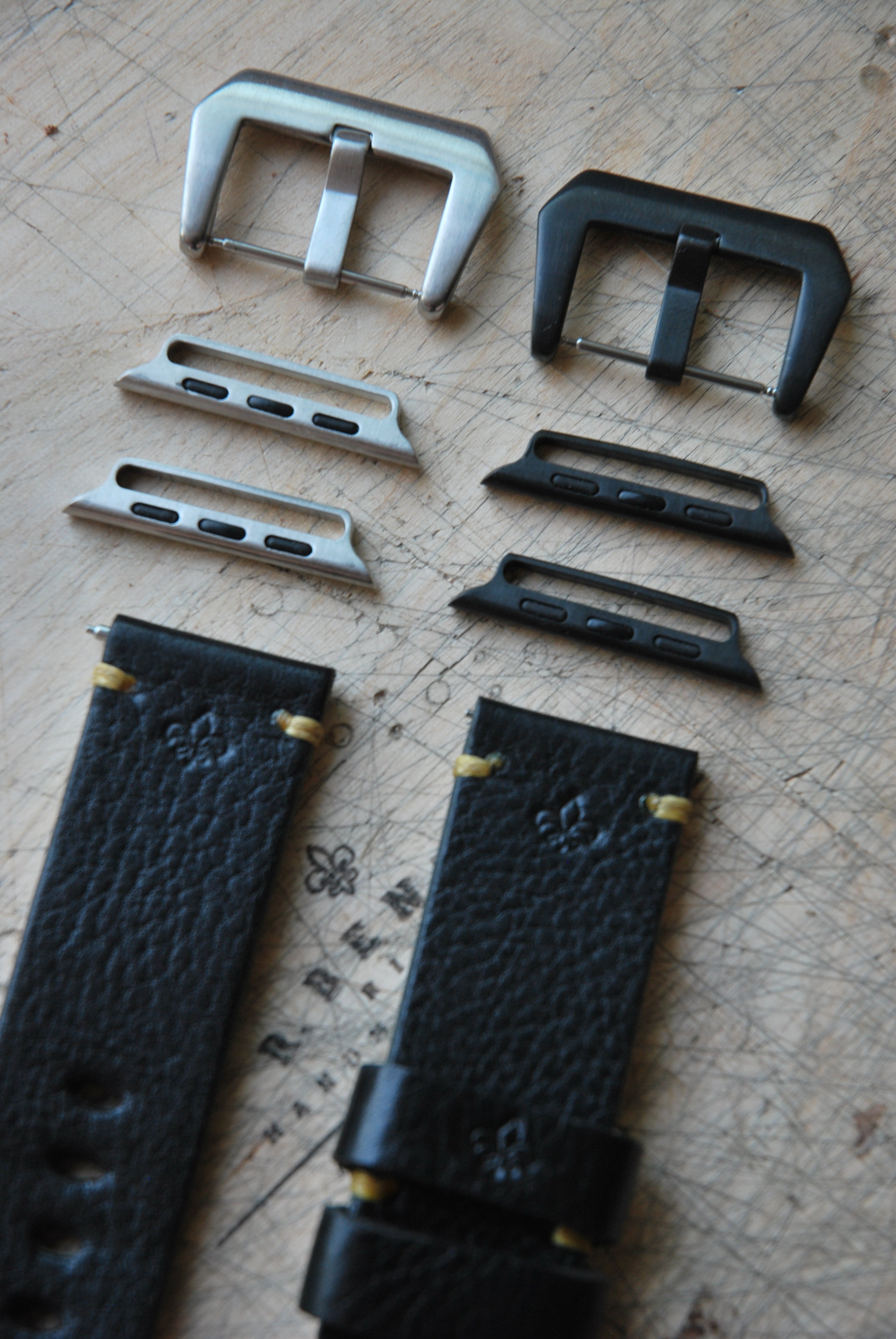 Apple watch band #1 Customizable thread colors & personalized initials