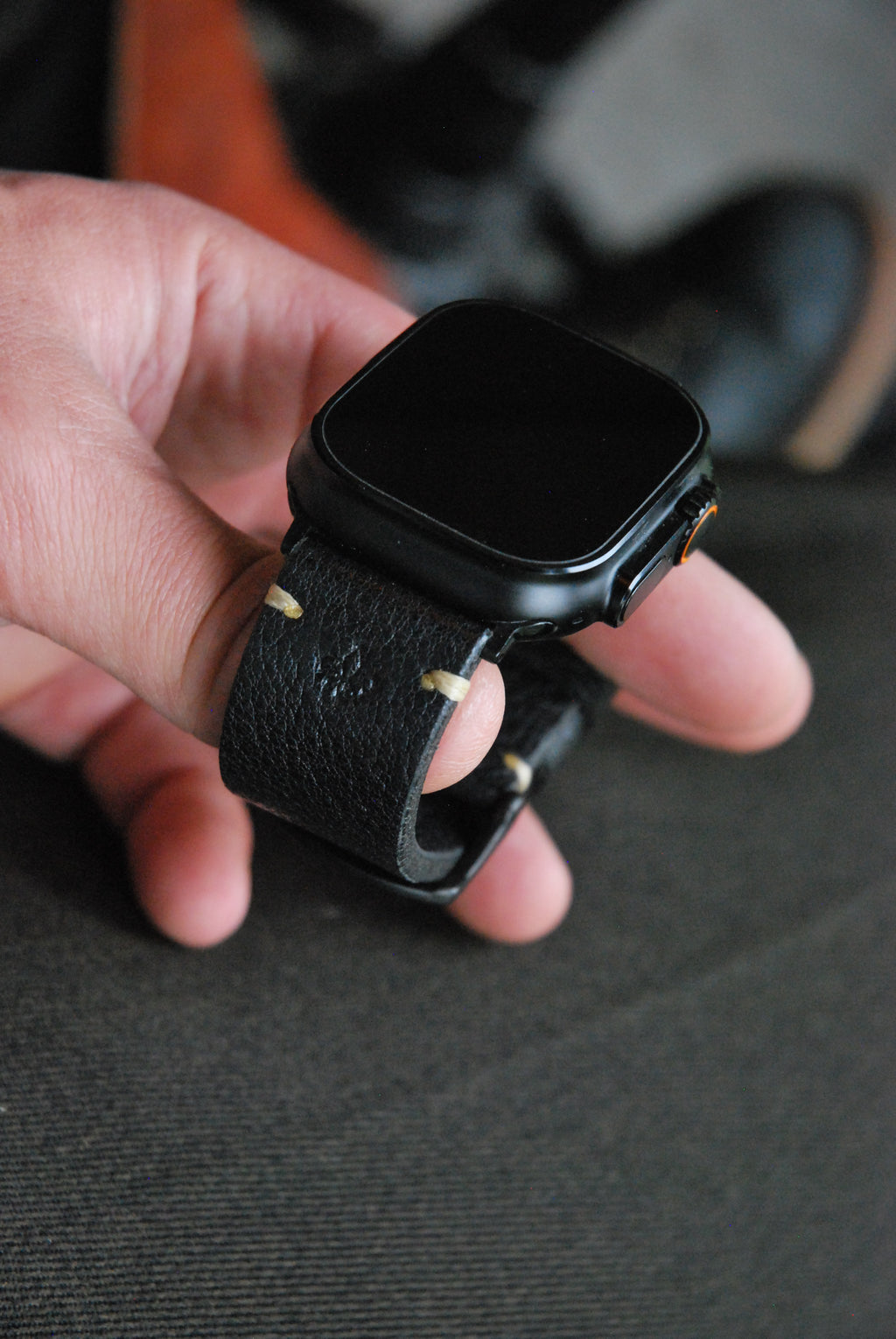 Apple watch band #4 Customizable thread colors & personalized initials