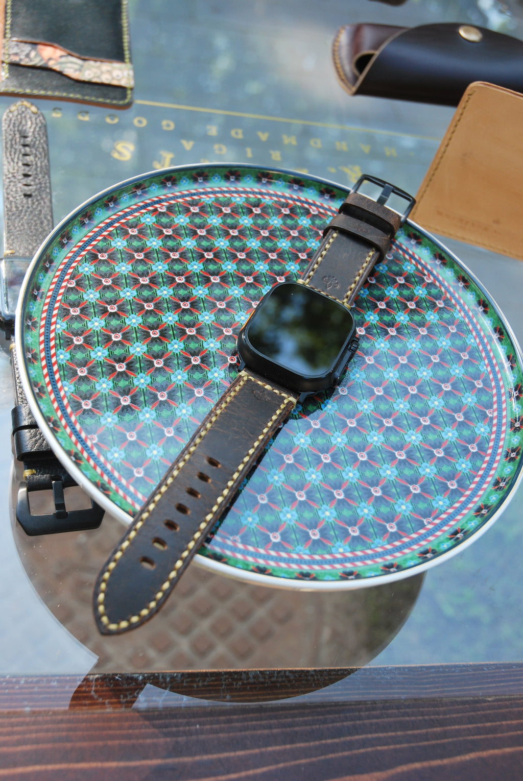 Apple watch band #6 Customizable thread colors & personalized initials