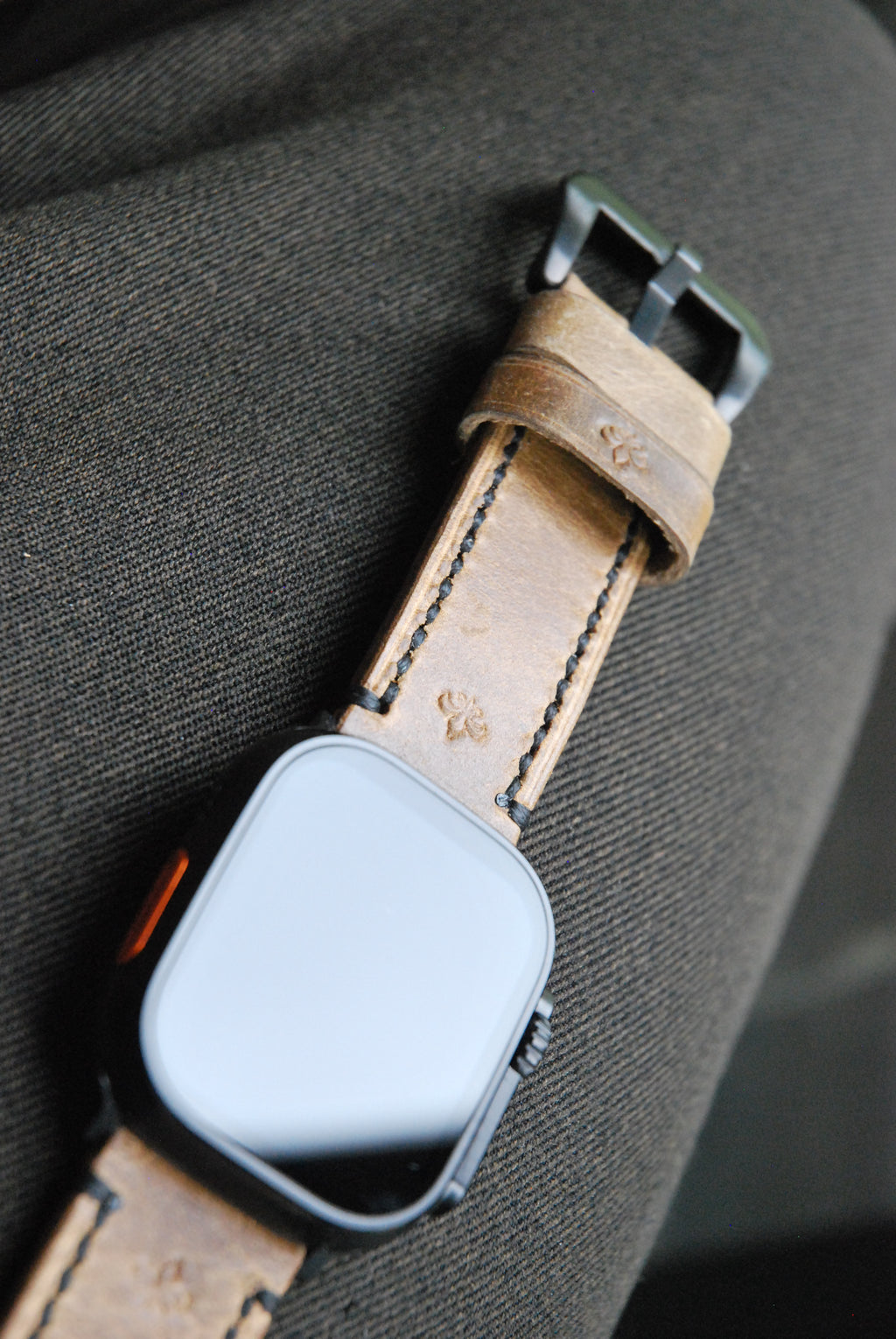 Apple watch band #2 Customizable thread colors & personalized initials