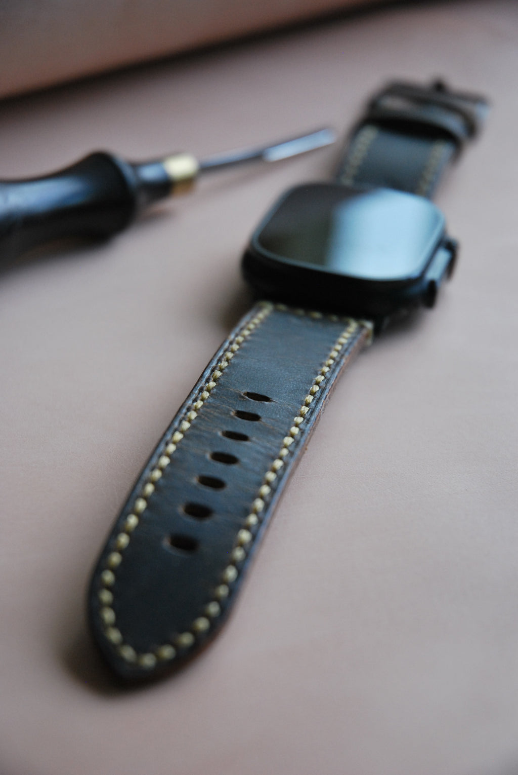 Apple watch band #6 Customizable thread colors & personalized initials