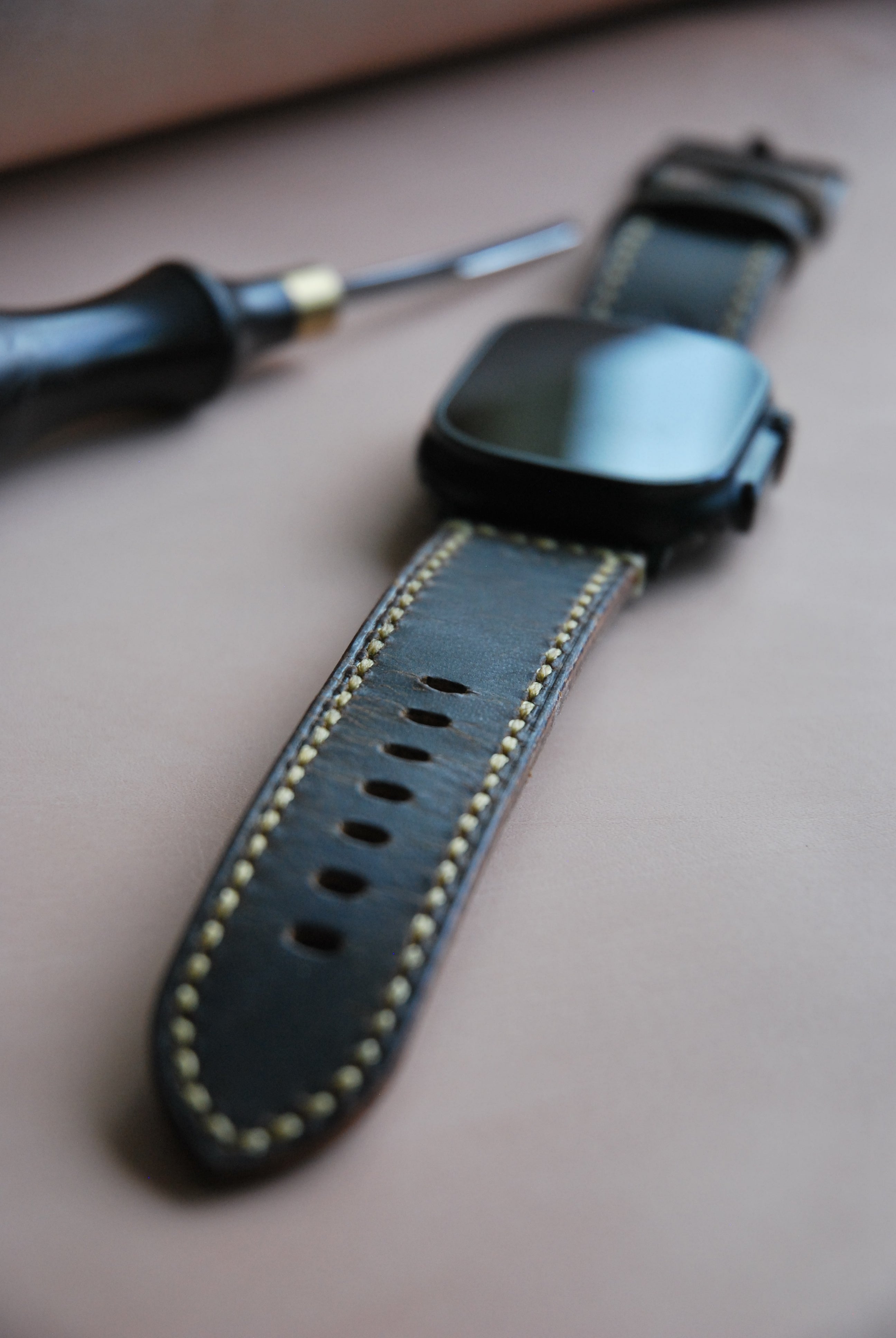 Apple watch band #6 Customizable thread colors & personalized initials