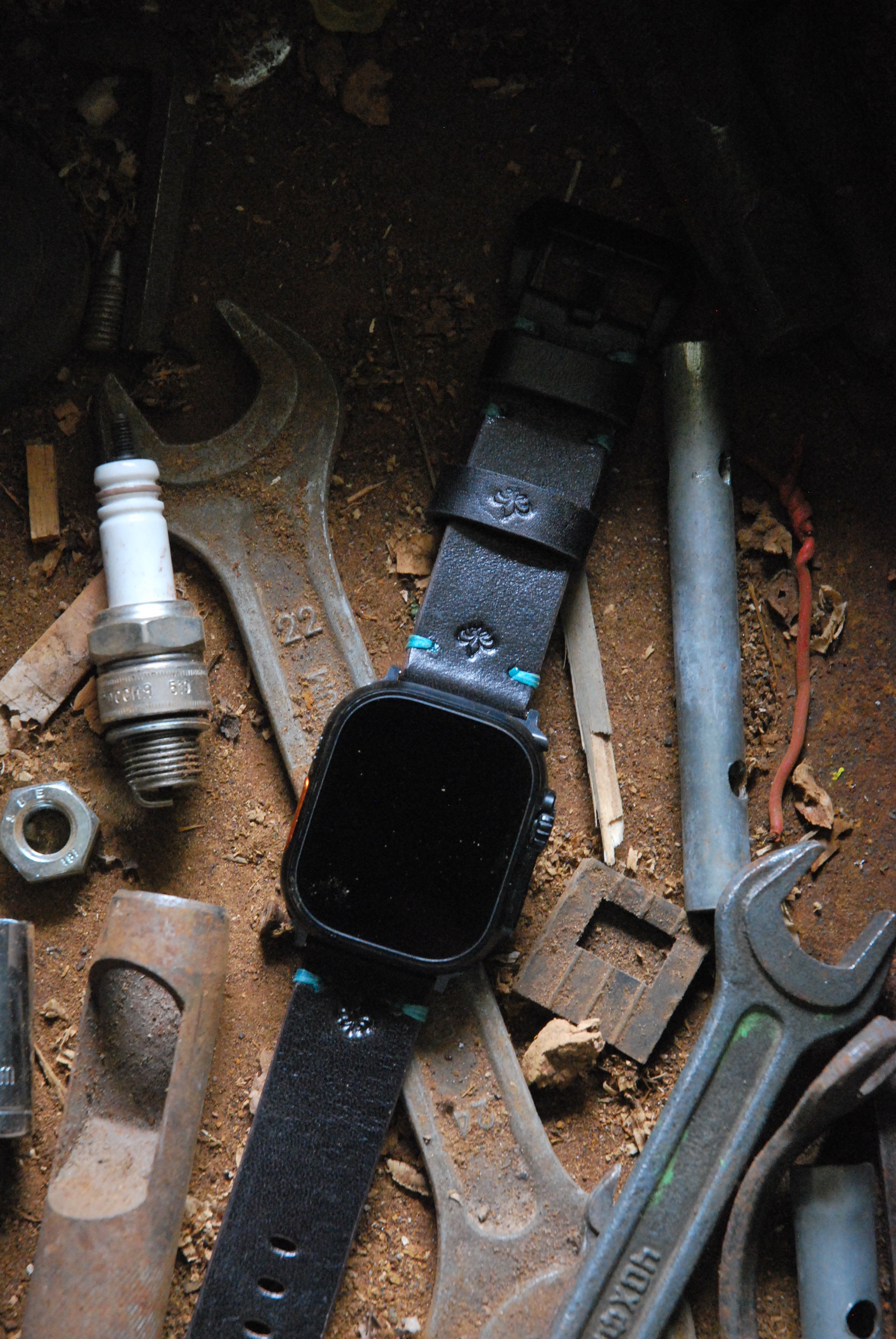 Apple watch band #5 Customizable thread colors & personalized initials