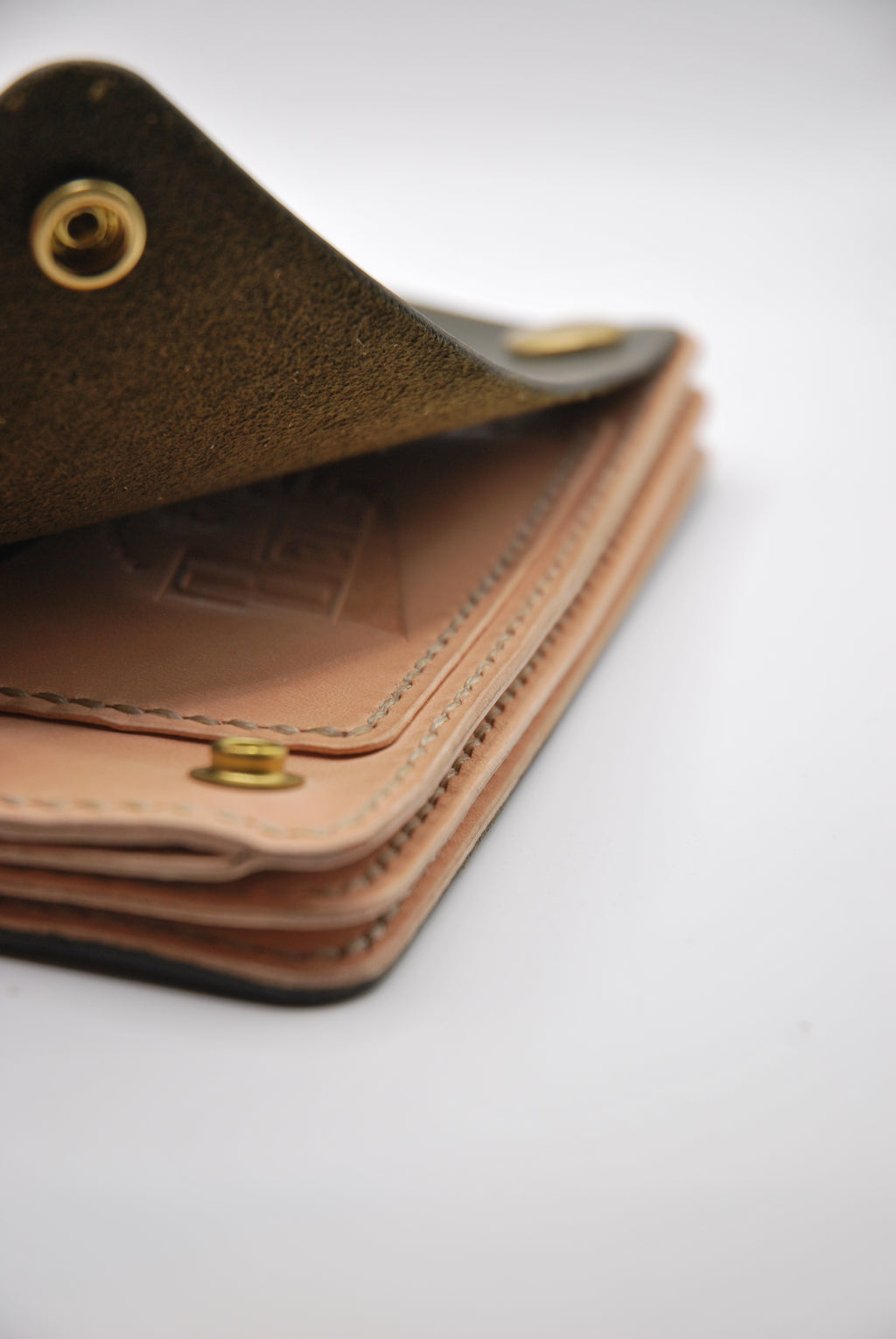 Middle Leather Wallet