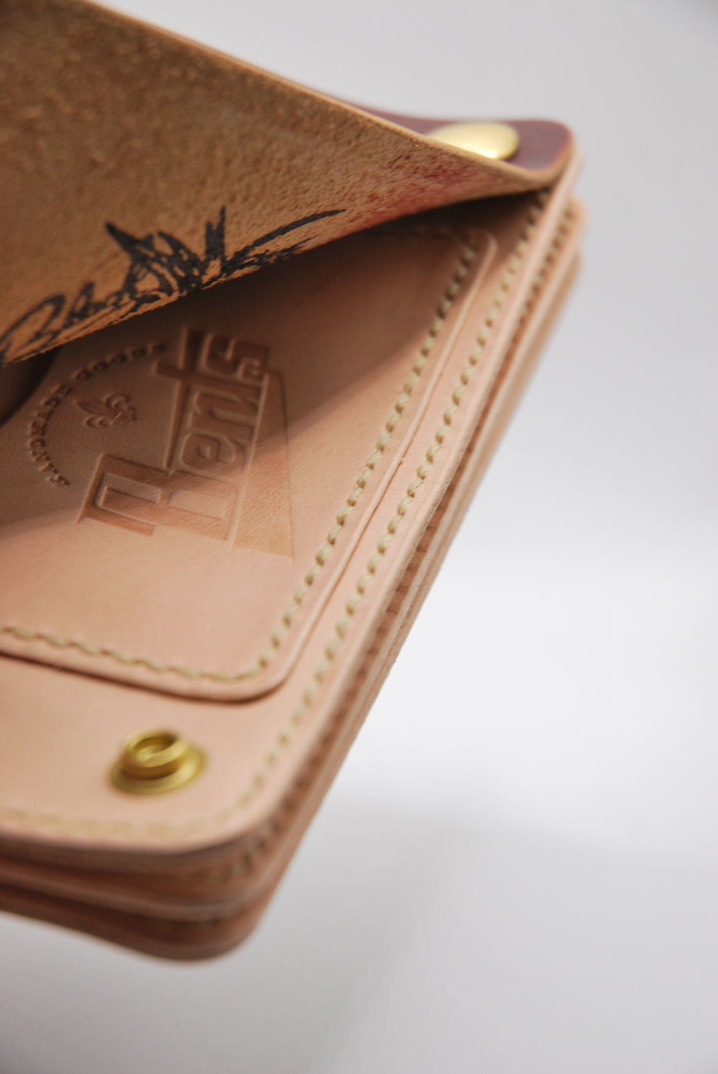 Middle Leather Wallet