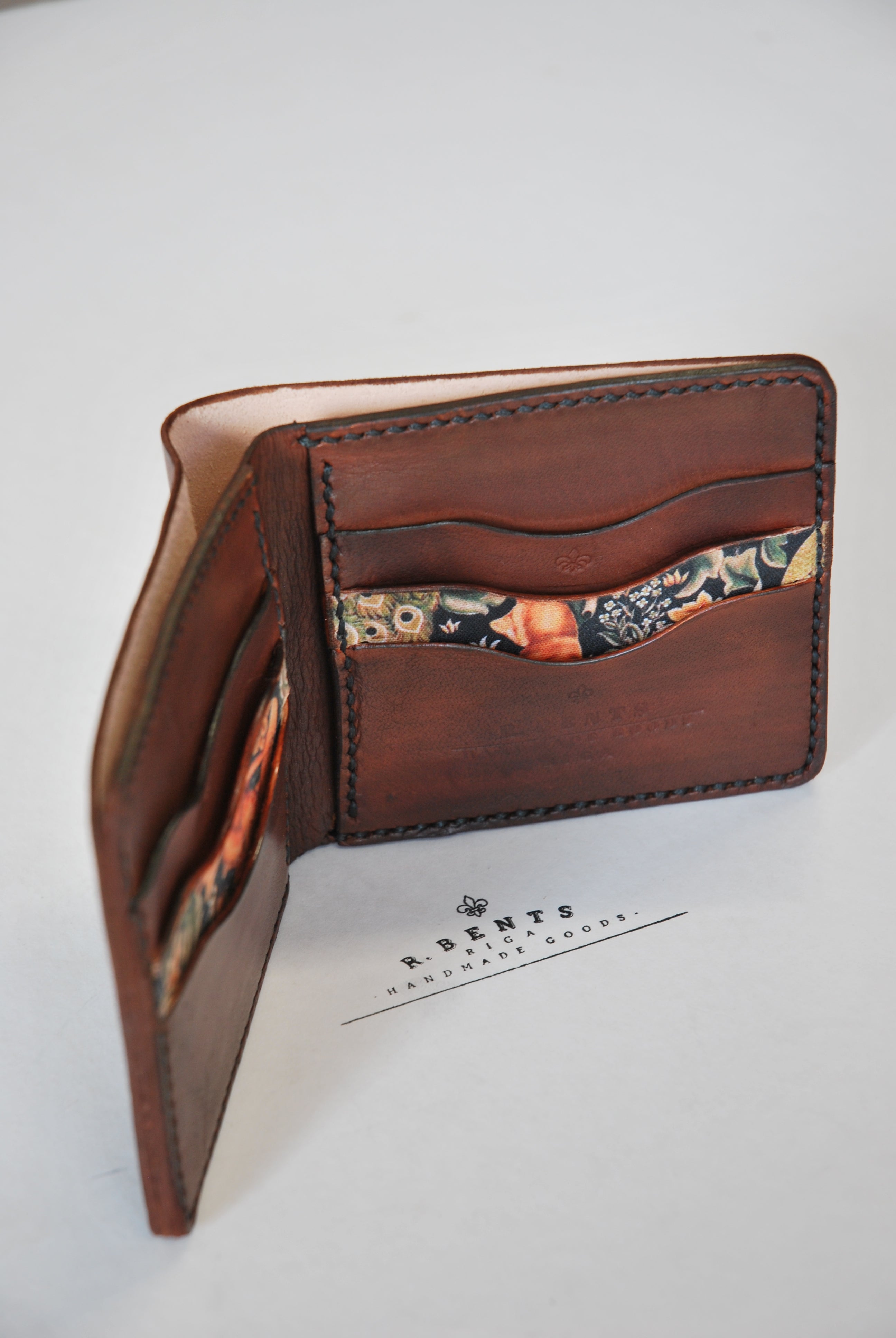 Classic Bifold Wallet #2 (Dark Brown)