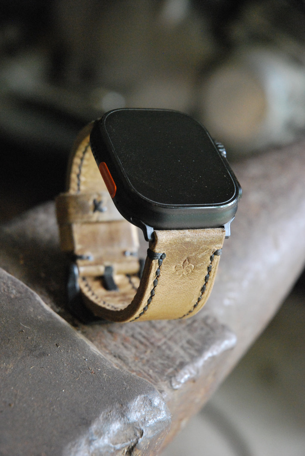 Apple watch band #2 Customizable thread colors & personalized initials