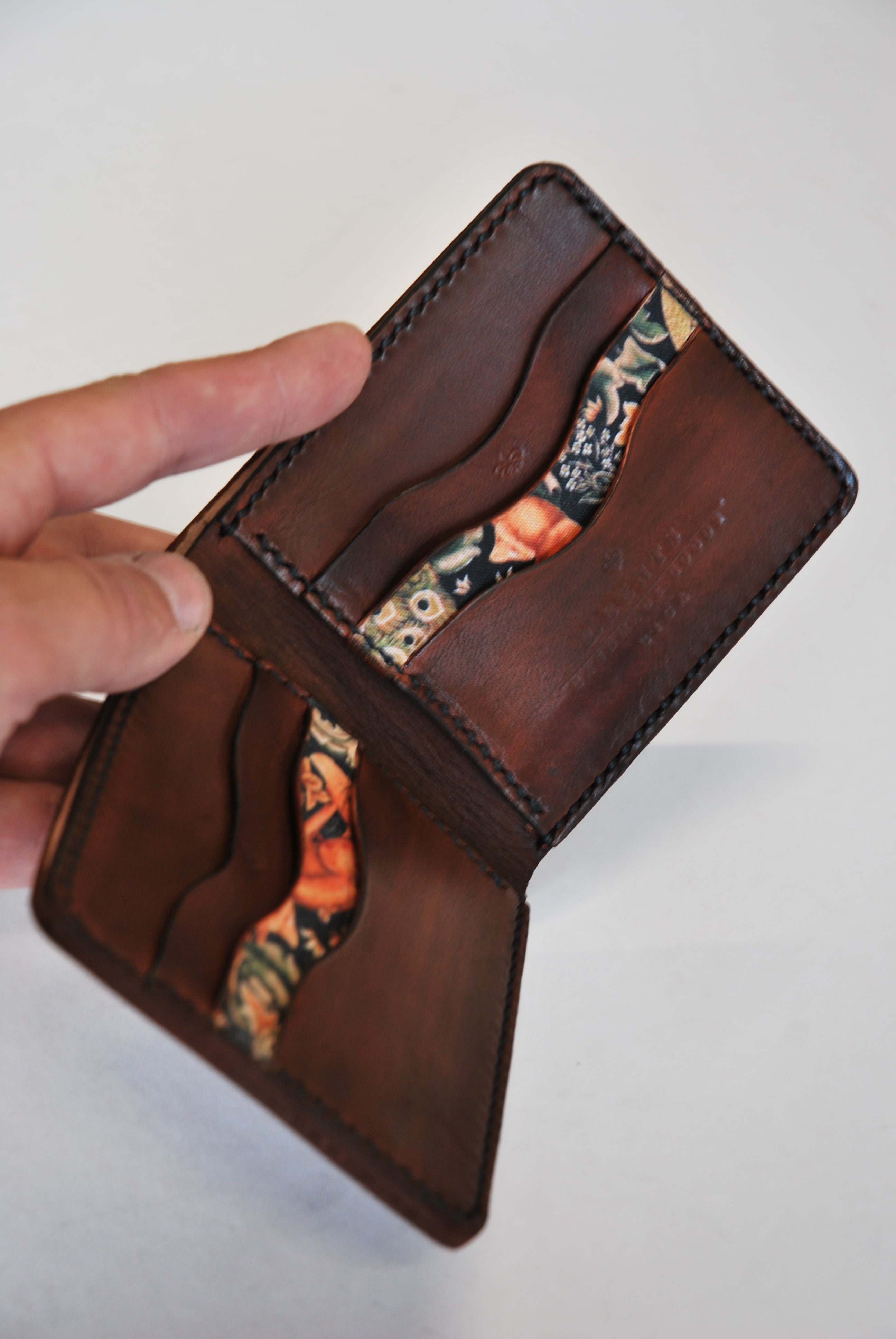 Classic Bifold Wallet #2 (Dark Brown)
