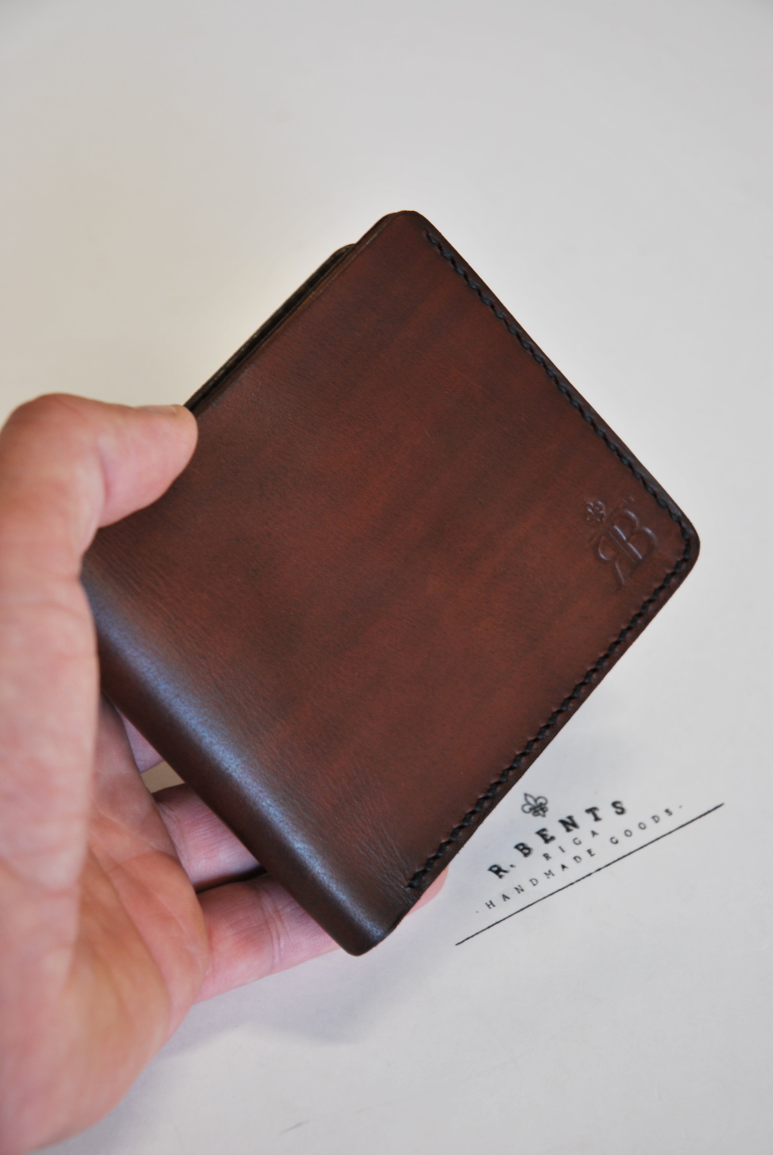 Classic Bifold Wallet #2 (Dark Brown)