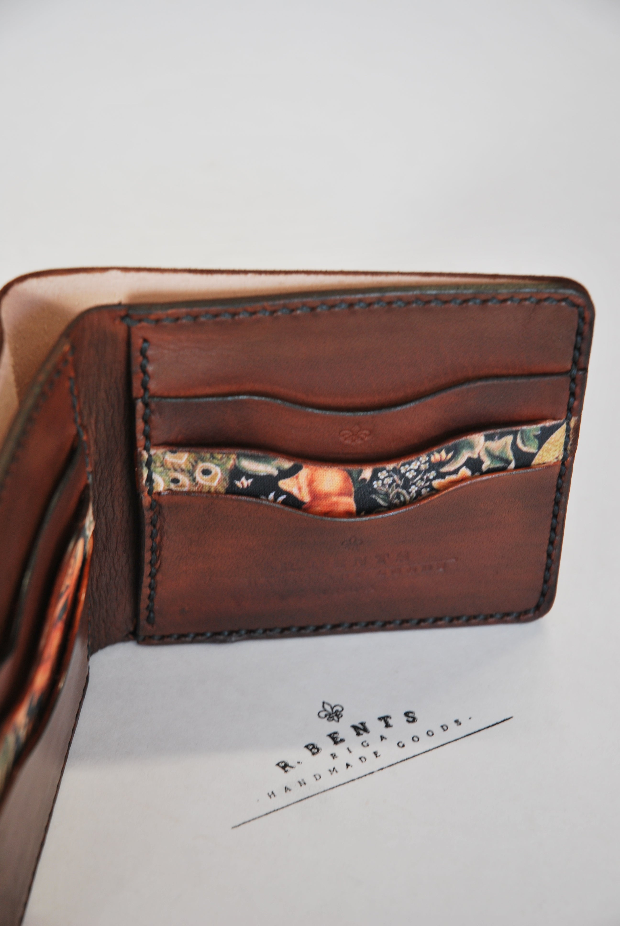 Classic Bifold Wallet #2 (Dark Brown)