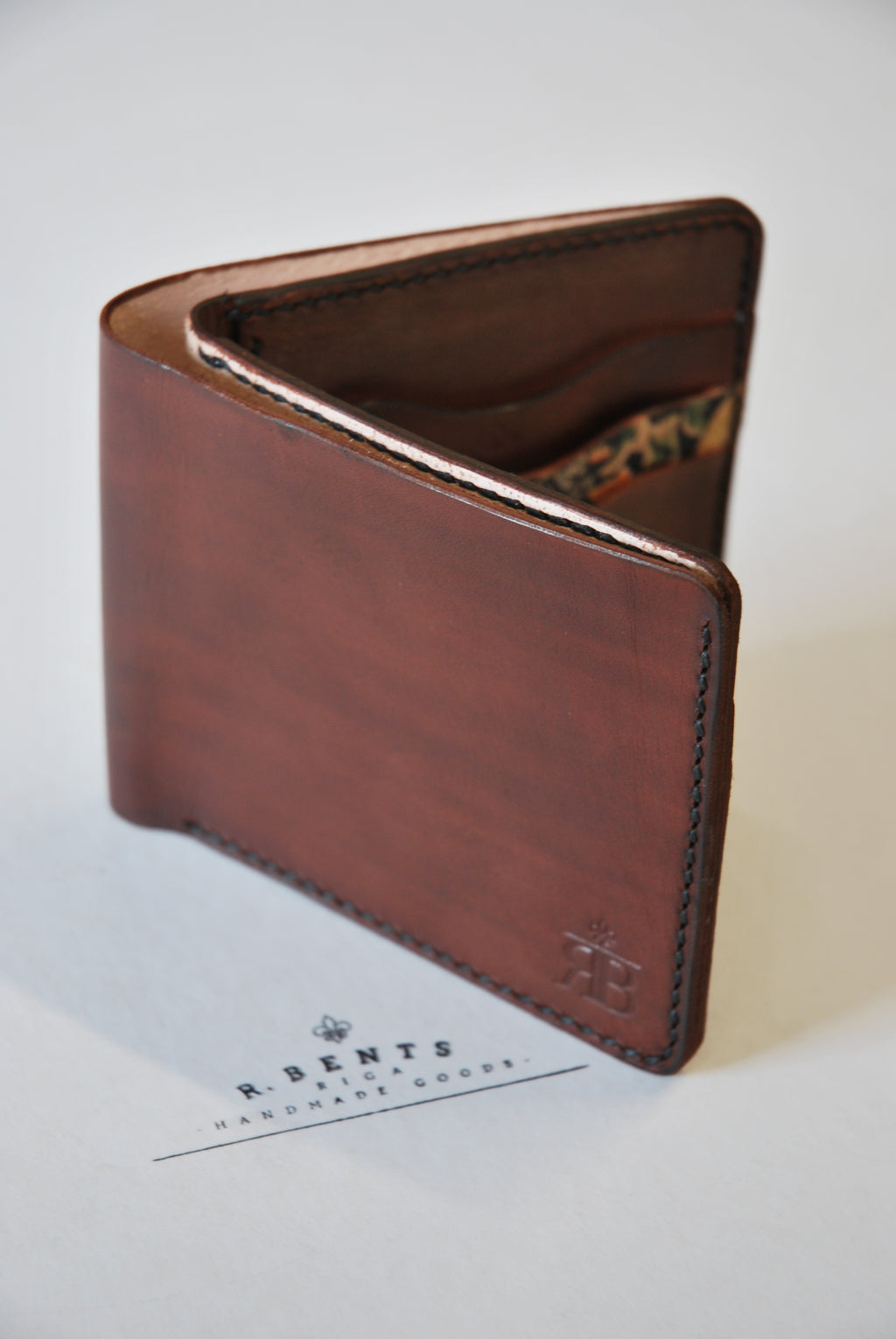 Classic Bifold Wallet #2 (Dark Brown)