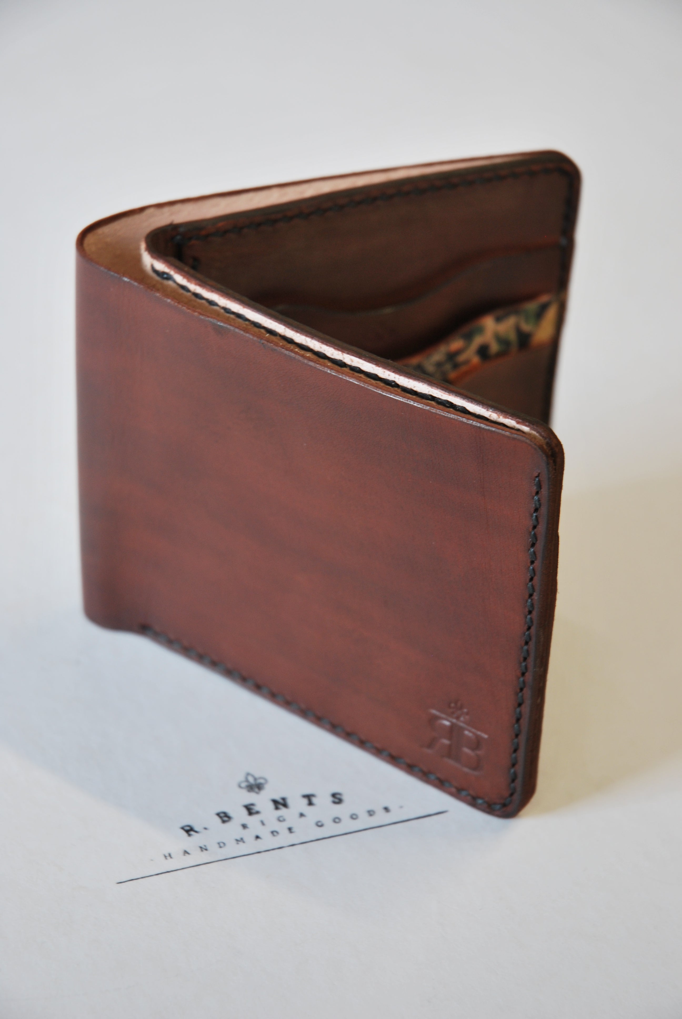 Classic Bifold Wallet #2 (Dark Brown)