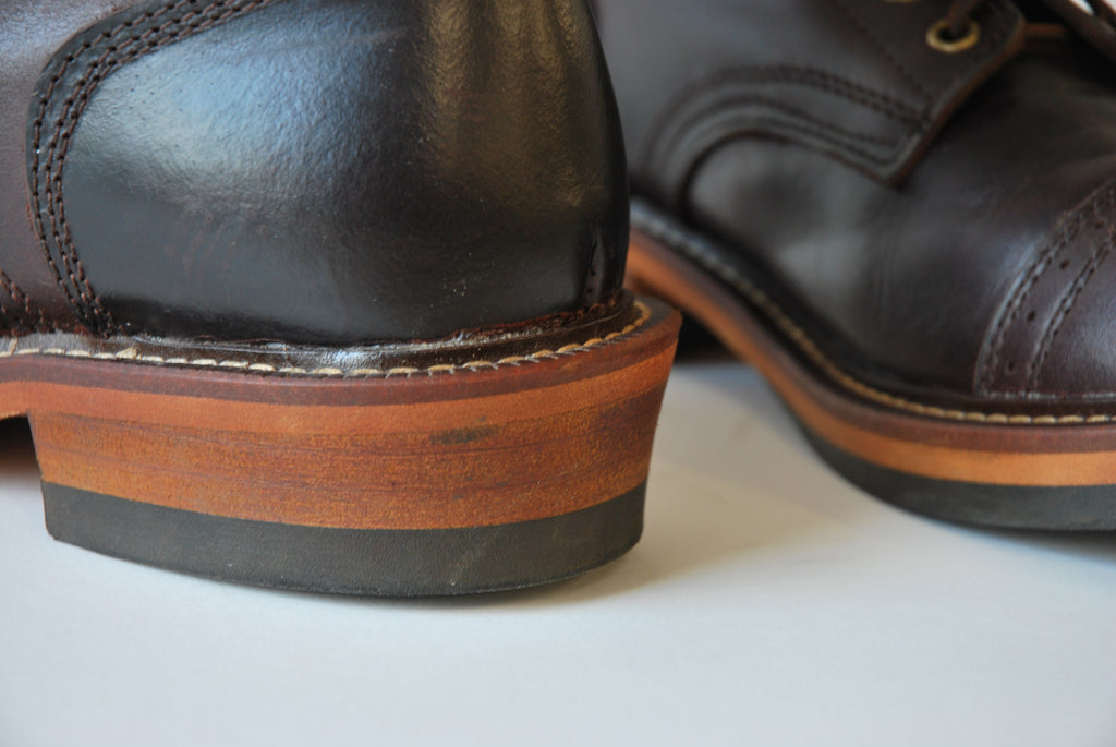 Leather Boots #3 (Dark Red)