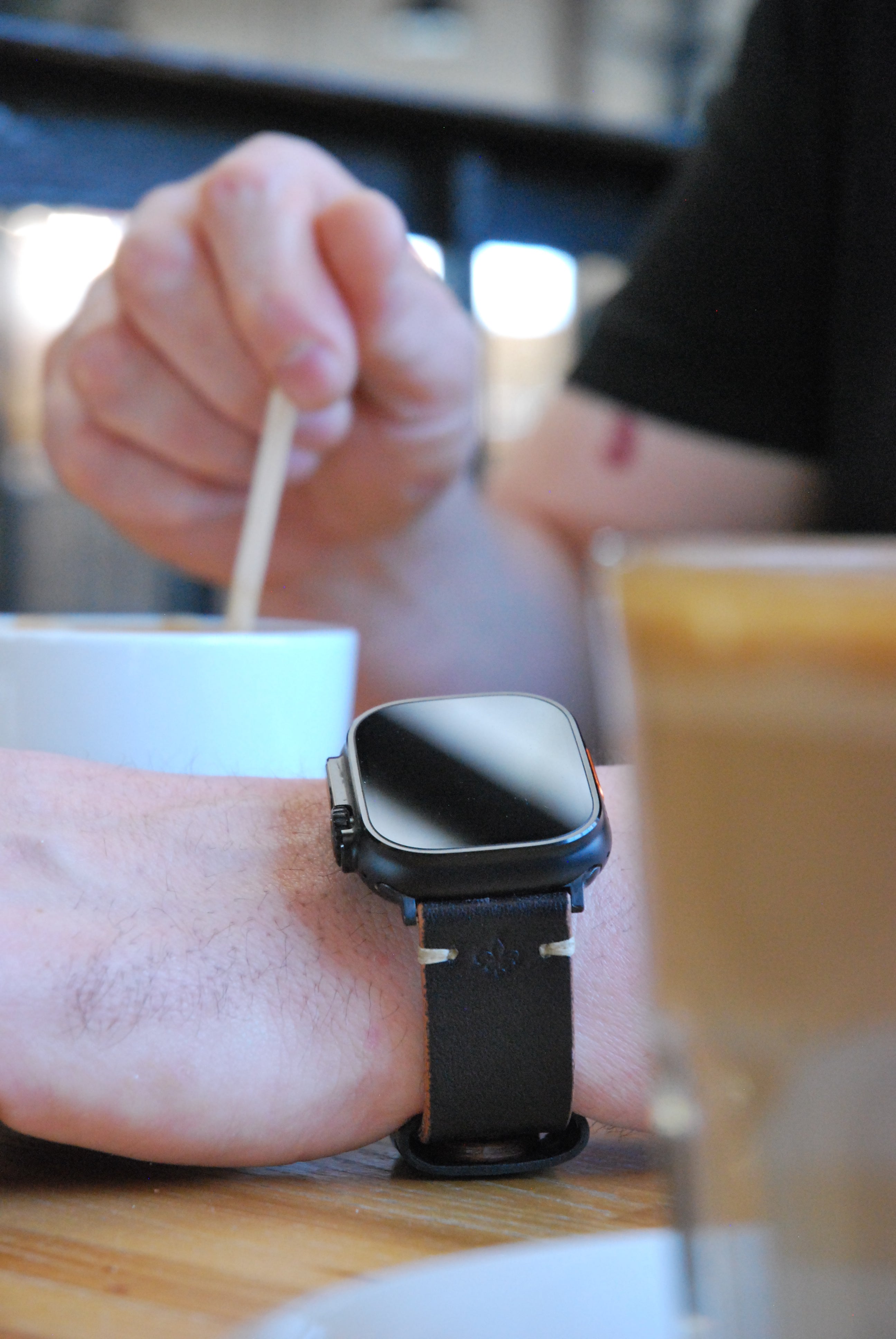 Apple watch band #5 Customizable thread colors & personalized initials