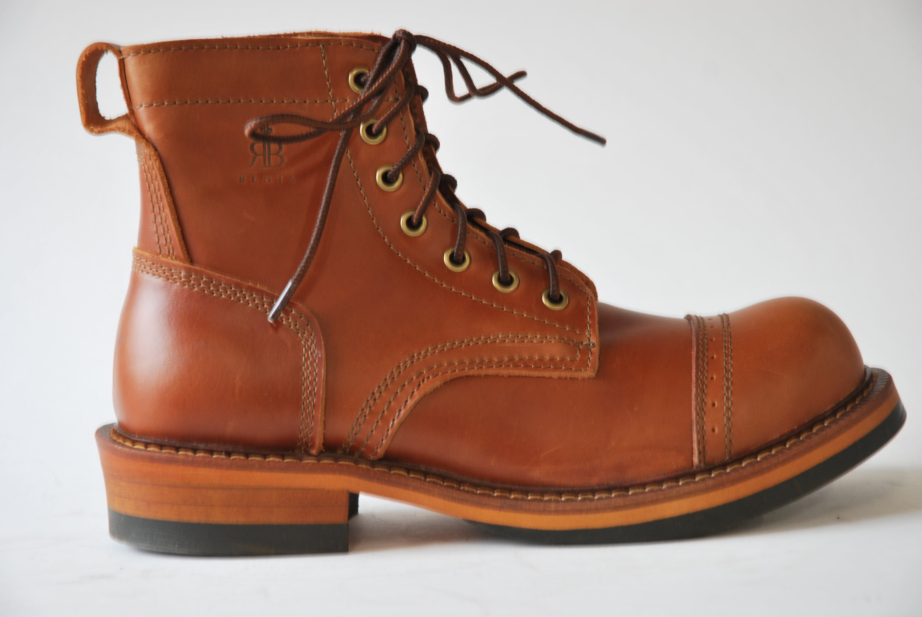 Leather Boots #1 (Light Brown)