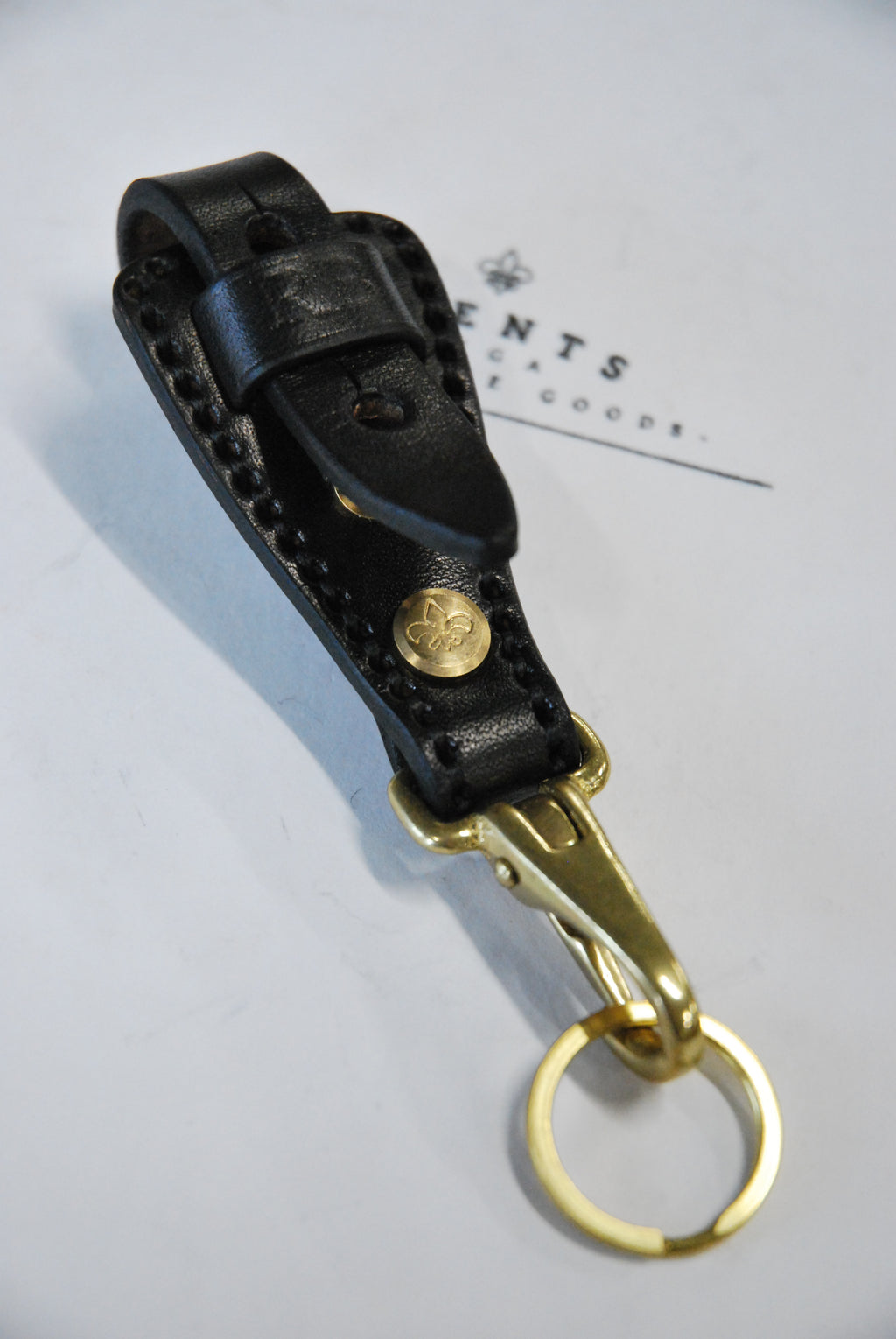 Leather Key Holder #3 (Black)