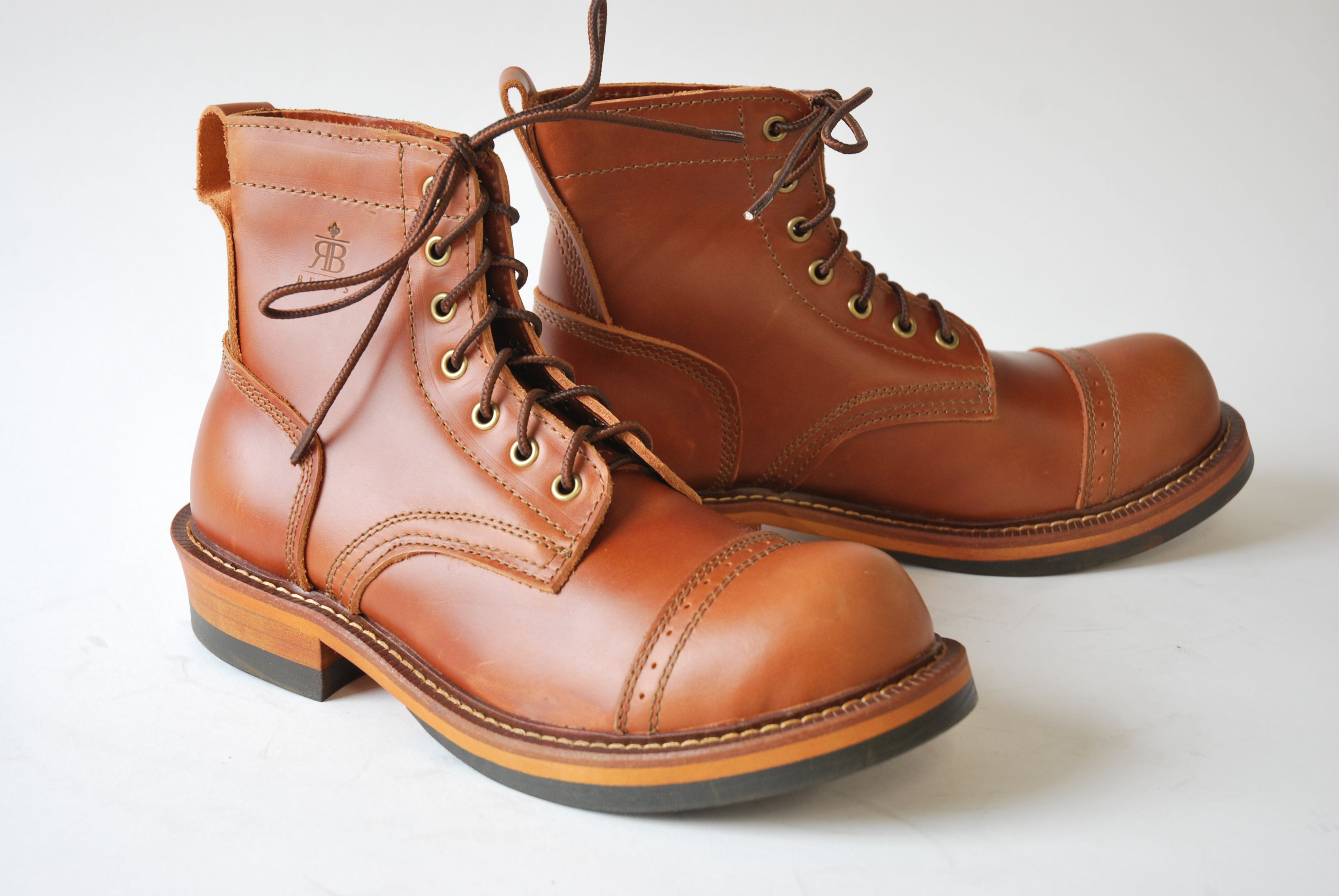 Leather Boots #1 (Light Brown)
