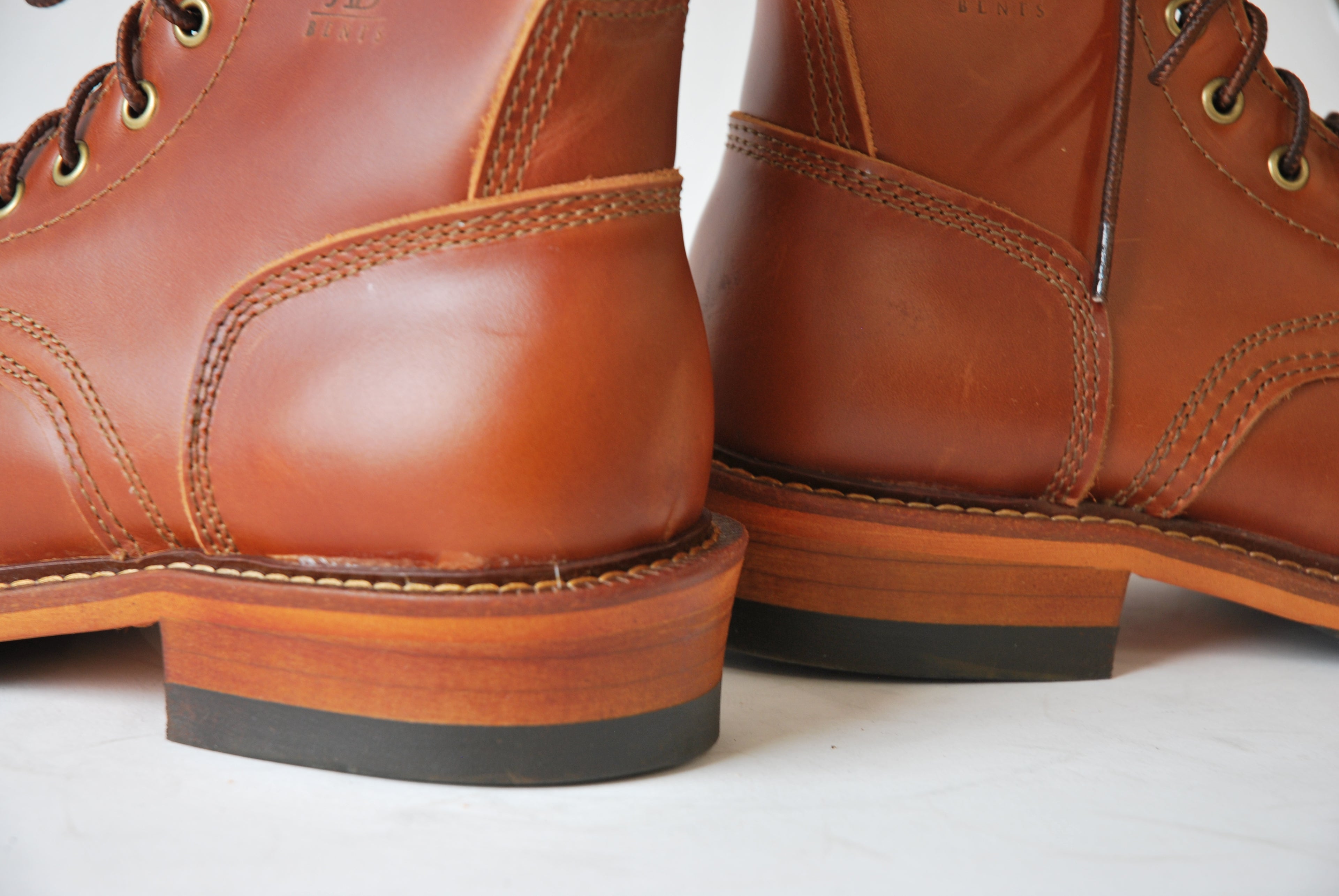 Leather Boots #1 (Light Brown)