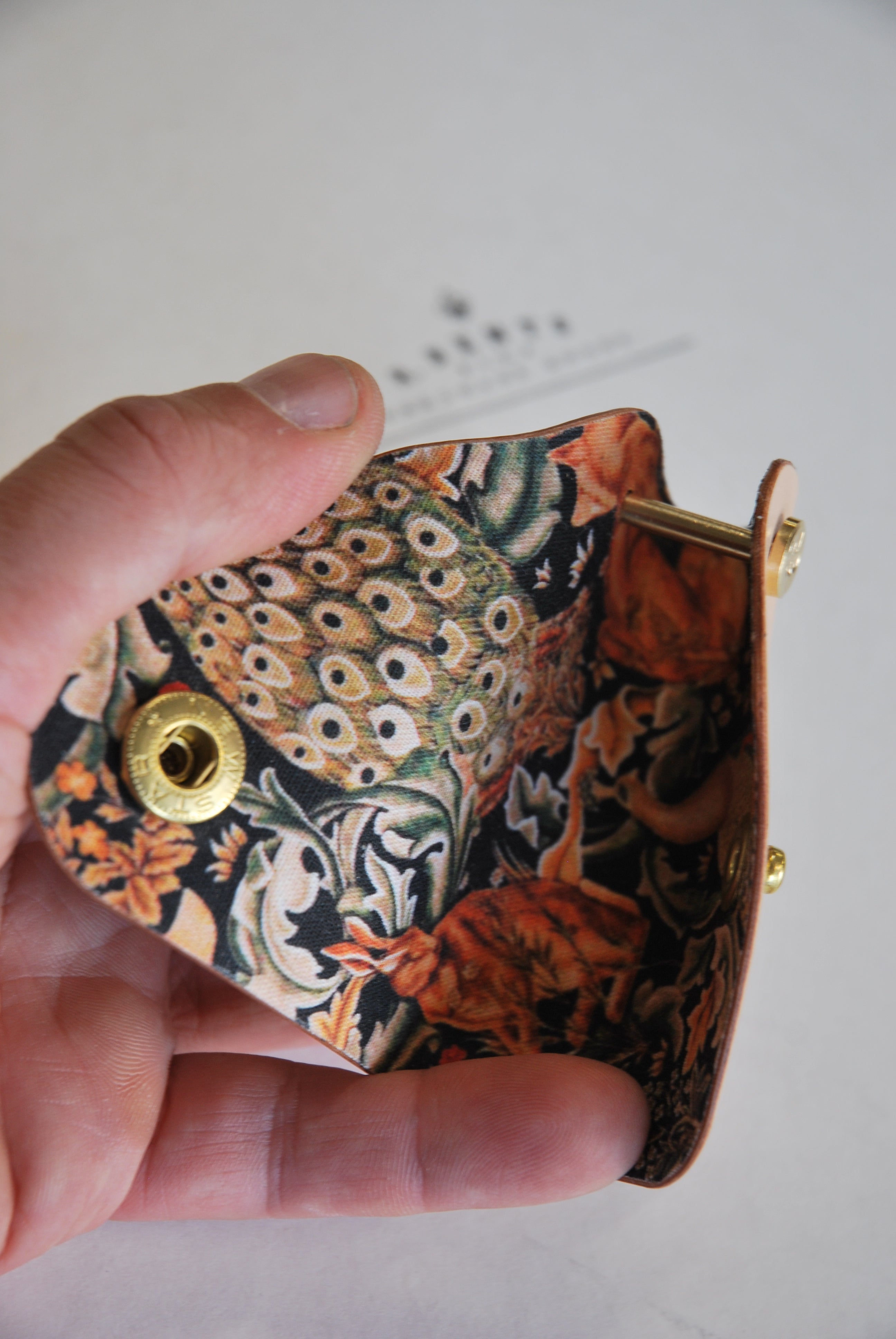 Leather Key Holder #4 (Natural)