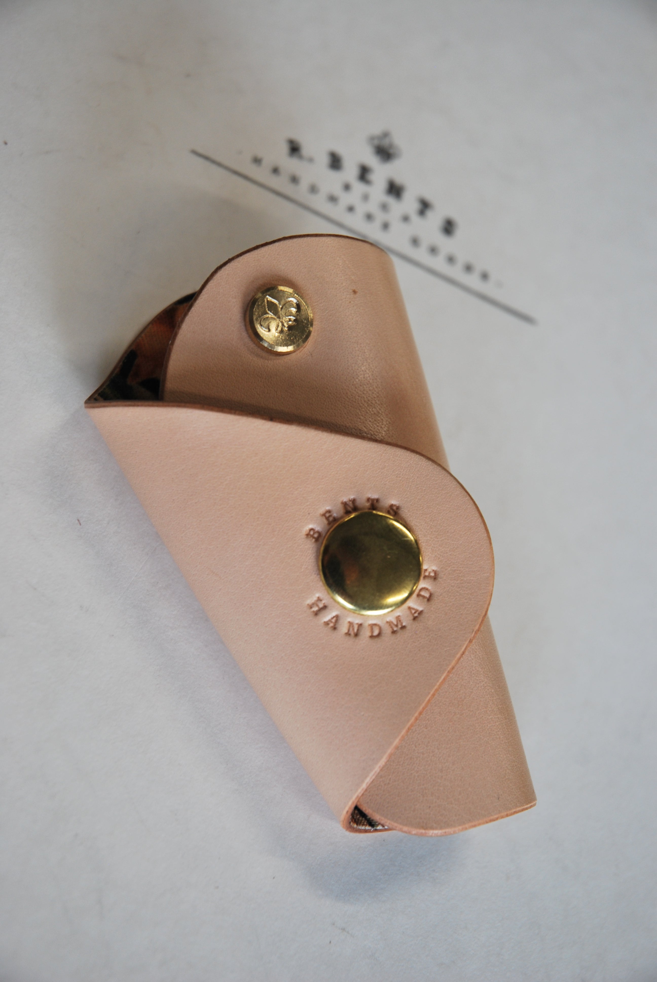 Leather Key Holder #4 (Natural)