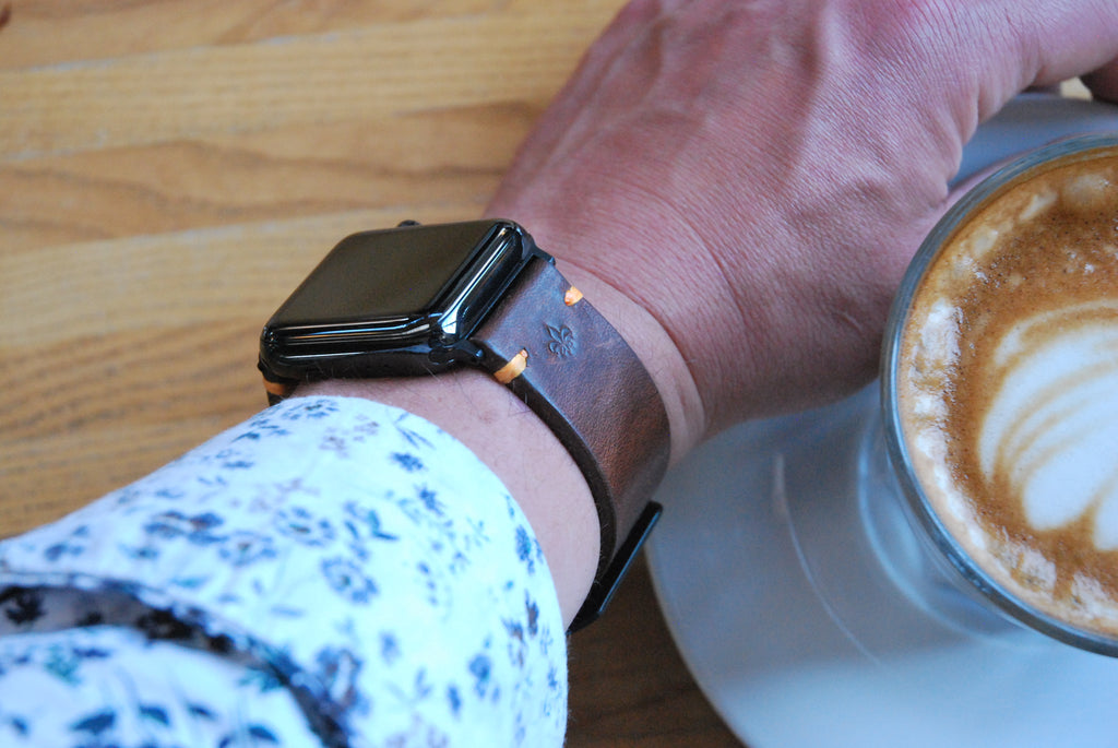 Apple watch band #1 Customizable thread colors & personalized initials