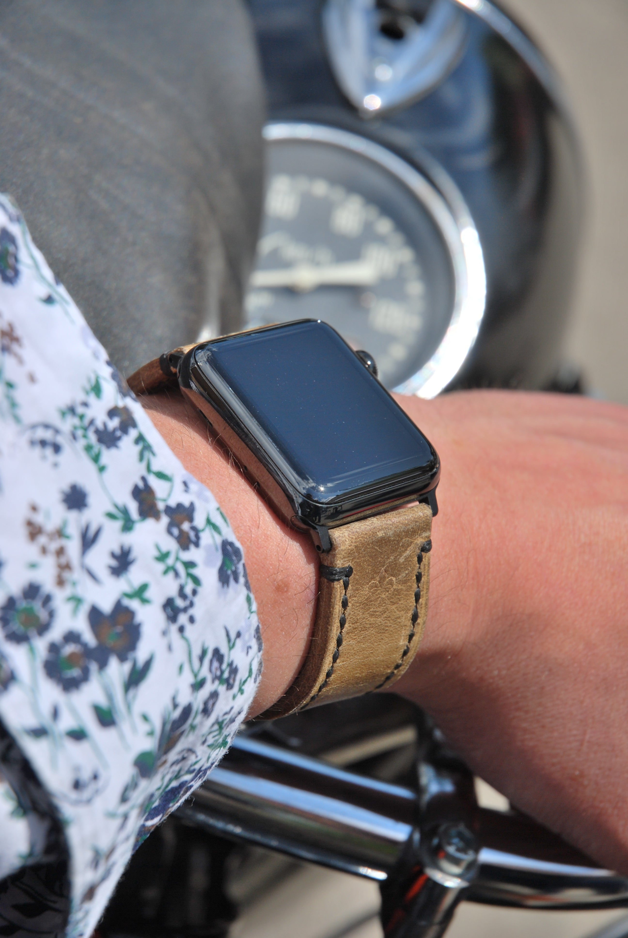 Apple watch band #2 Customizable thread colors & personalized initials