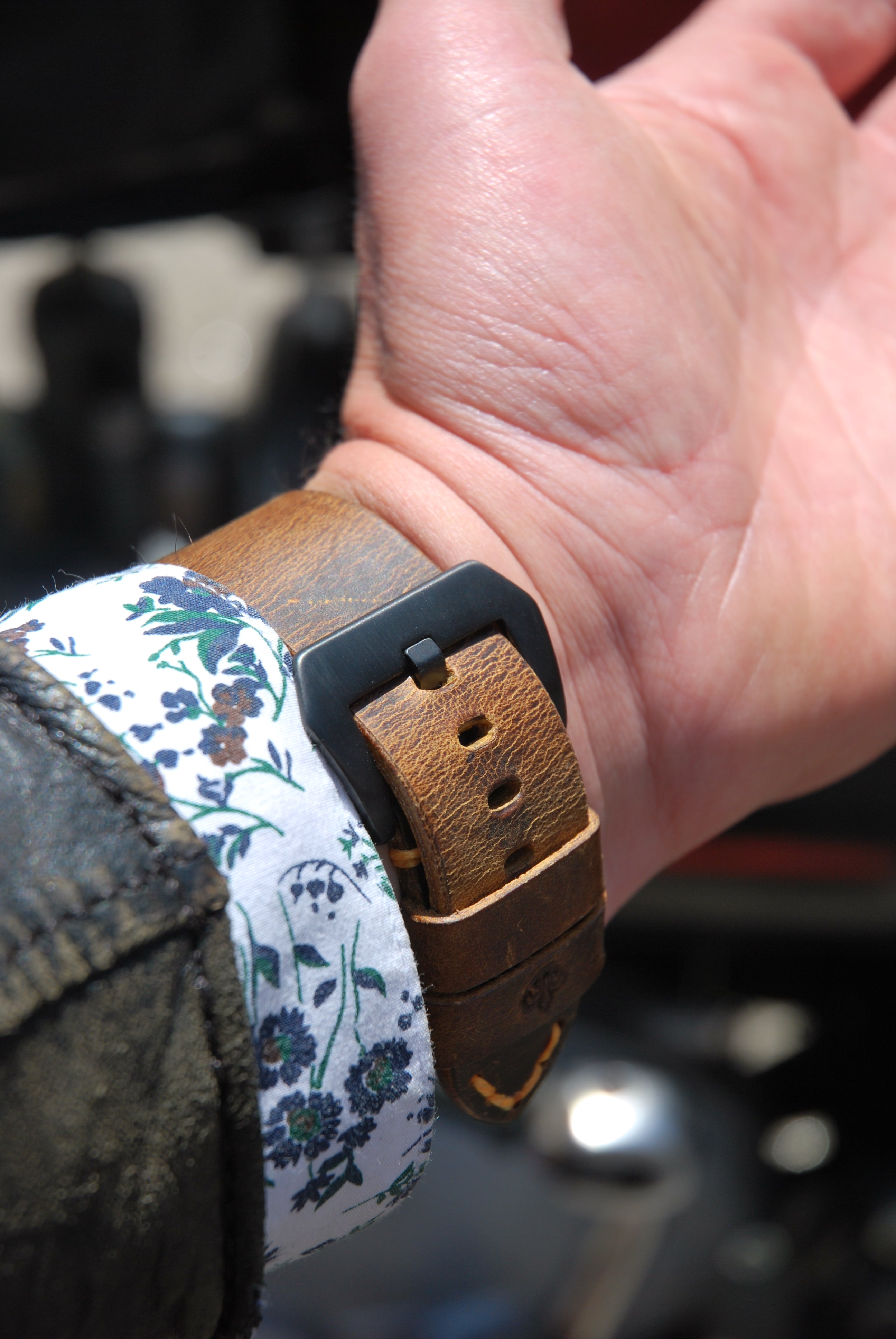 Apple watch band #3 Customizable thread colors & personalized initials