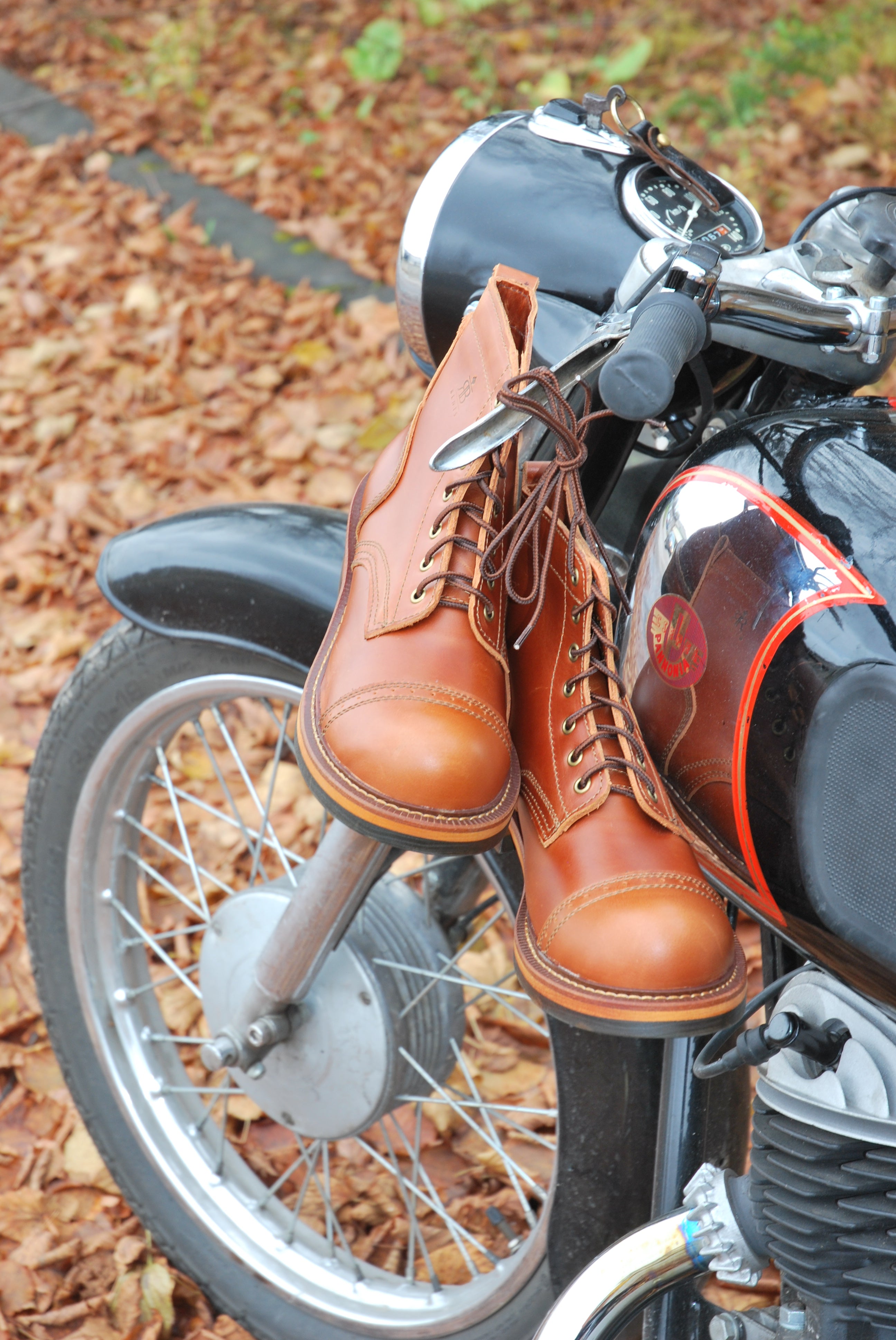 Leather Boots #1 (Light Brown)