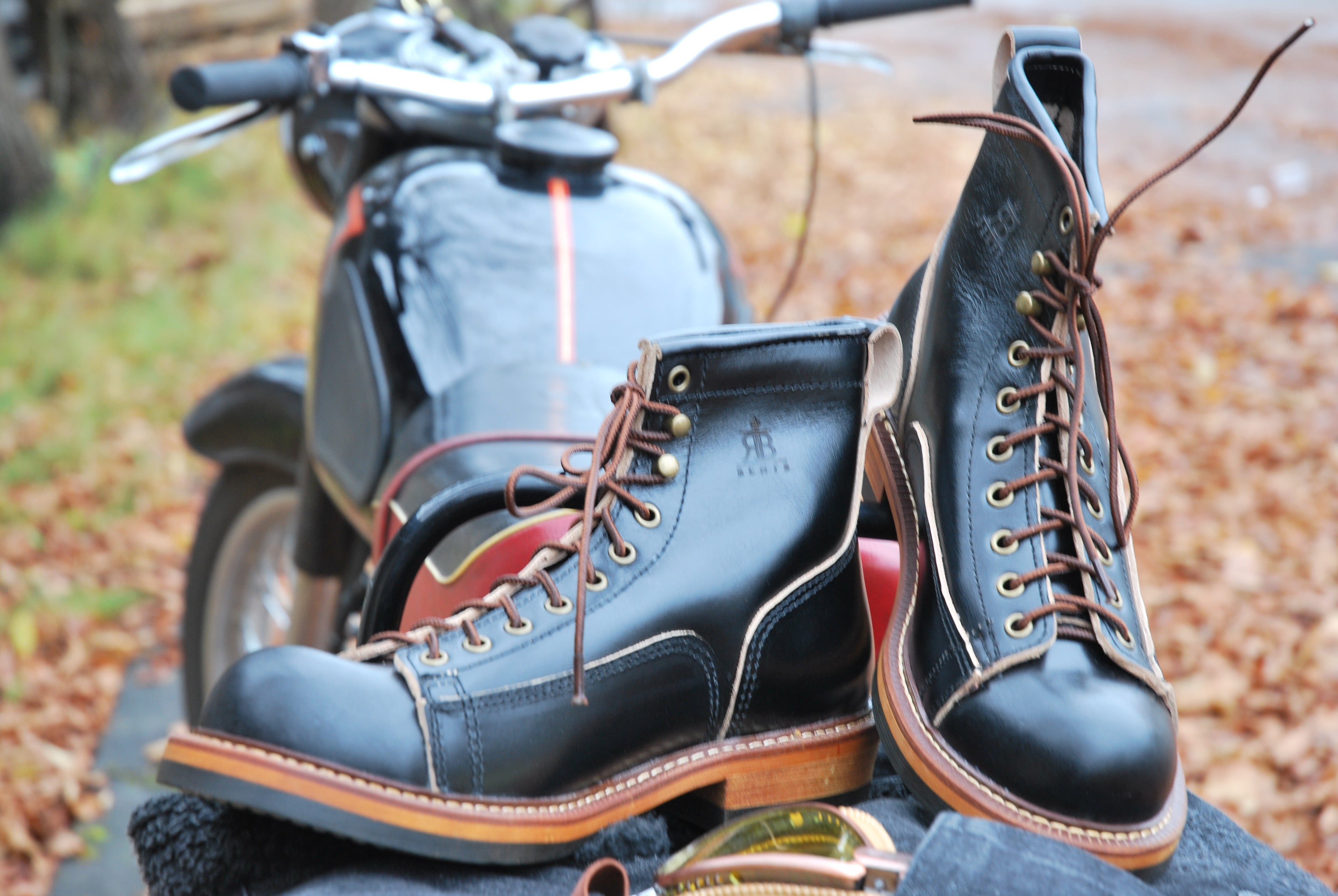 Leather Boots #2 (Black)