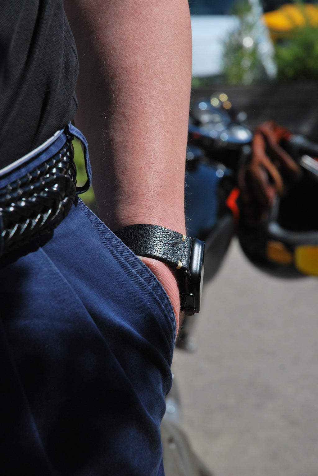 Apple watch band #4 Customizable thread colors & personalized initials