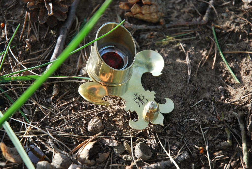 Solid Brass Bicycle Rear Light